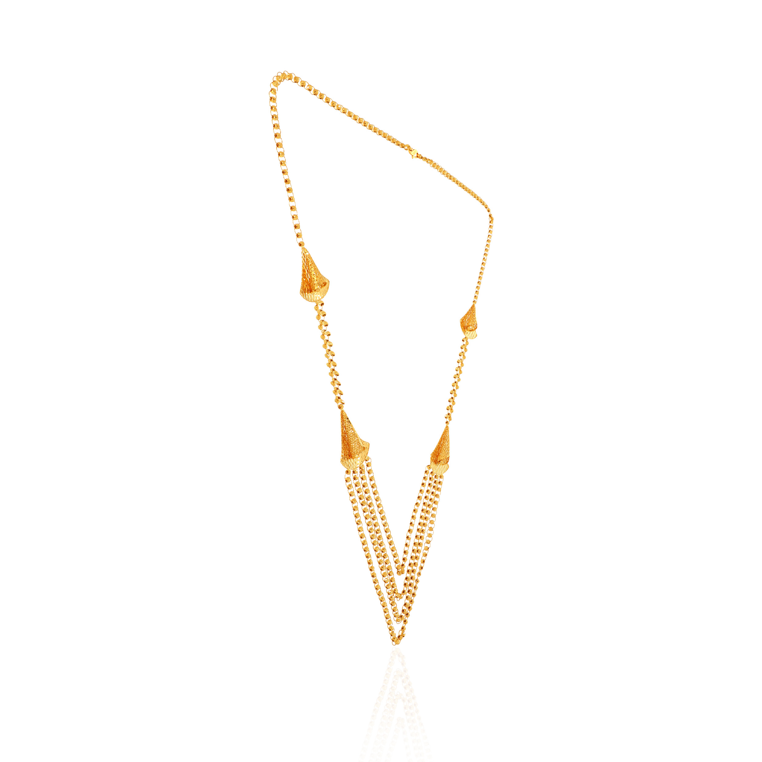 Royal Layered Gold Chain - Senco Gold and Diamonds