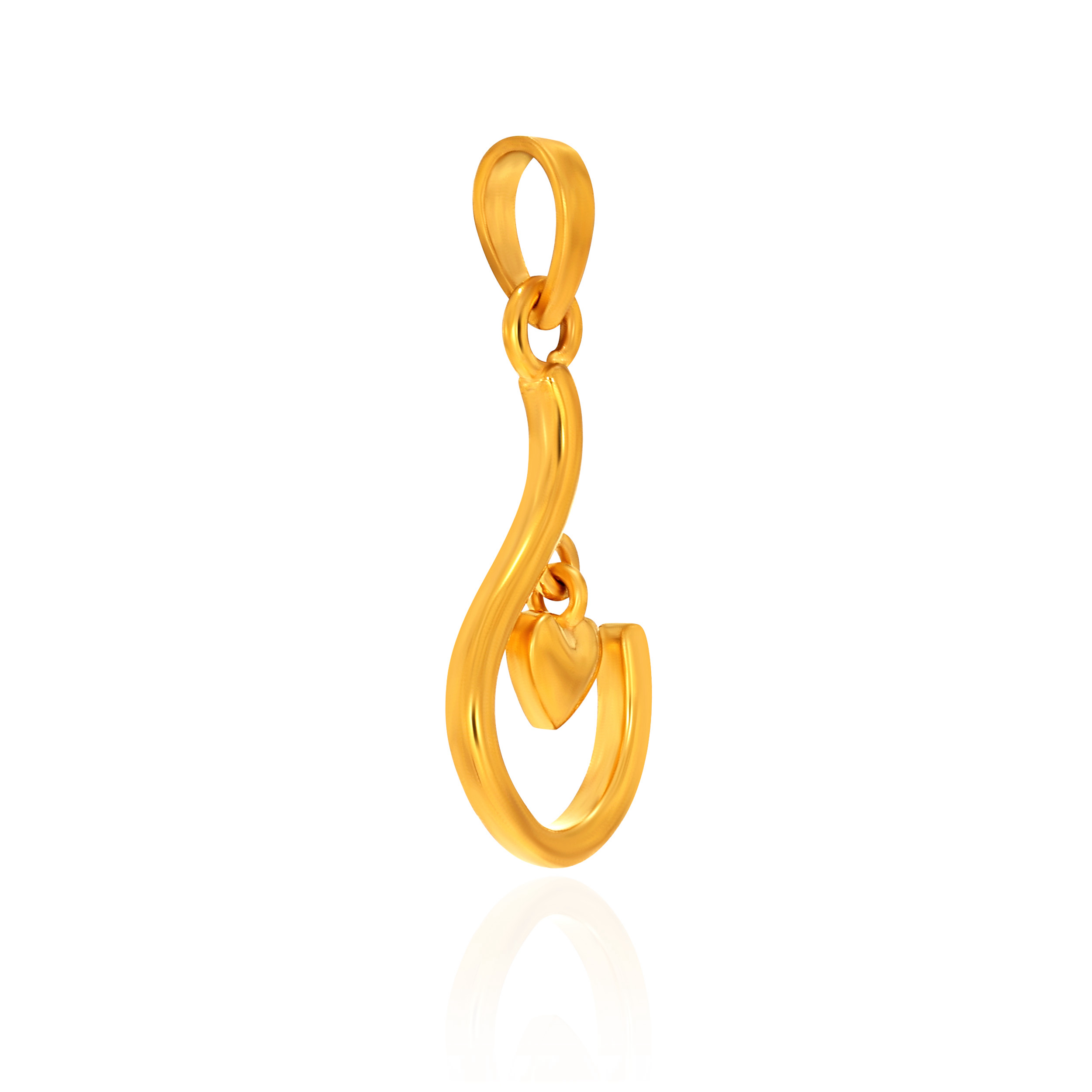Minimalist Elegance Gold Pendant - Senco Gold and Diamonds