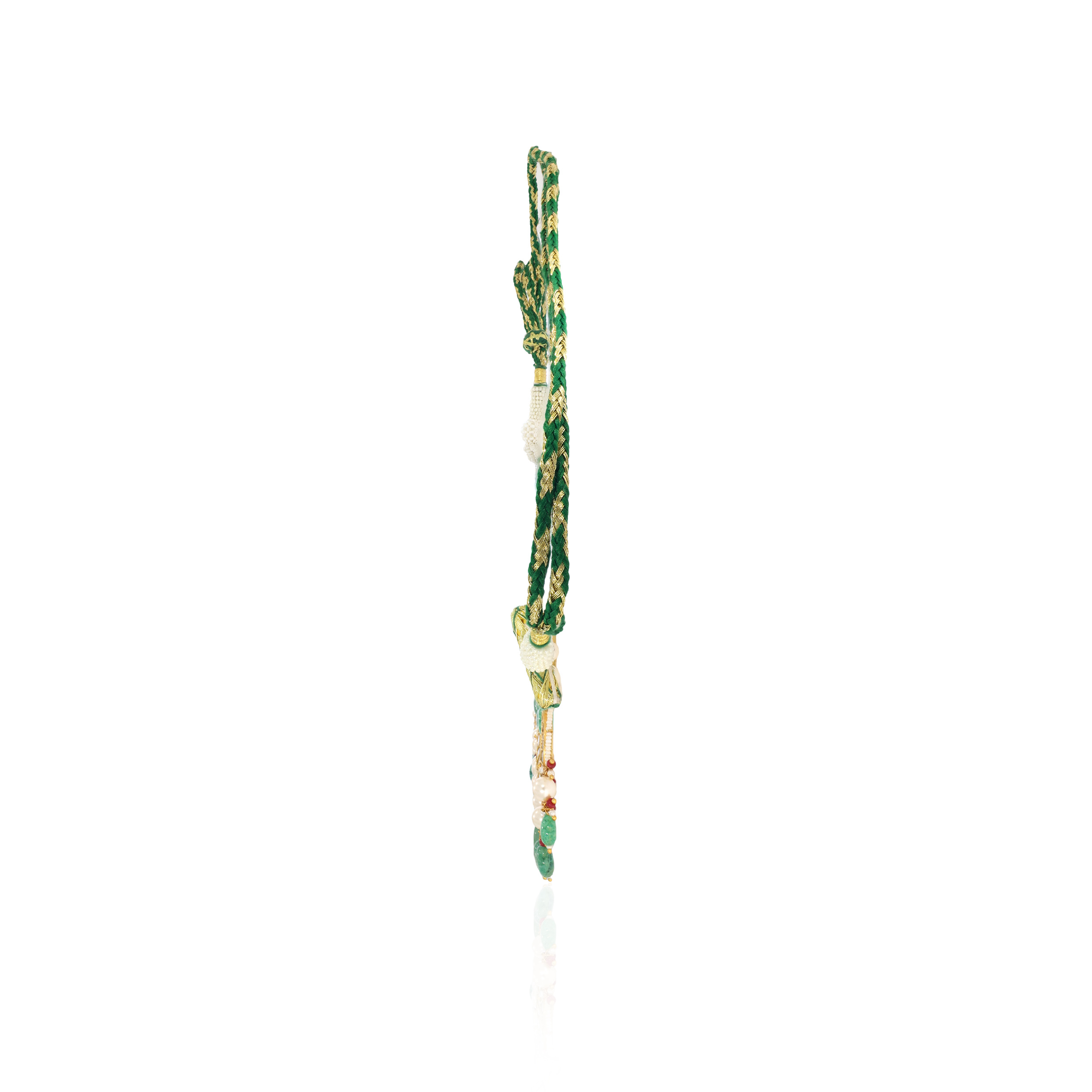 22K Yellow Gold Polki Kundan Necklace DGN-D000769052 - Senco Gold and Diamonds