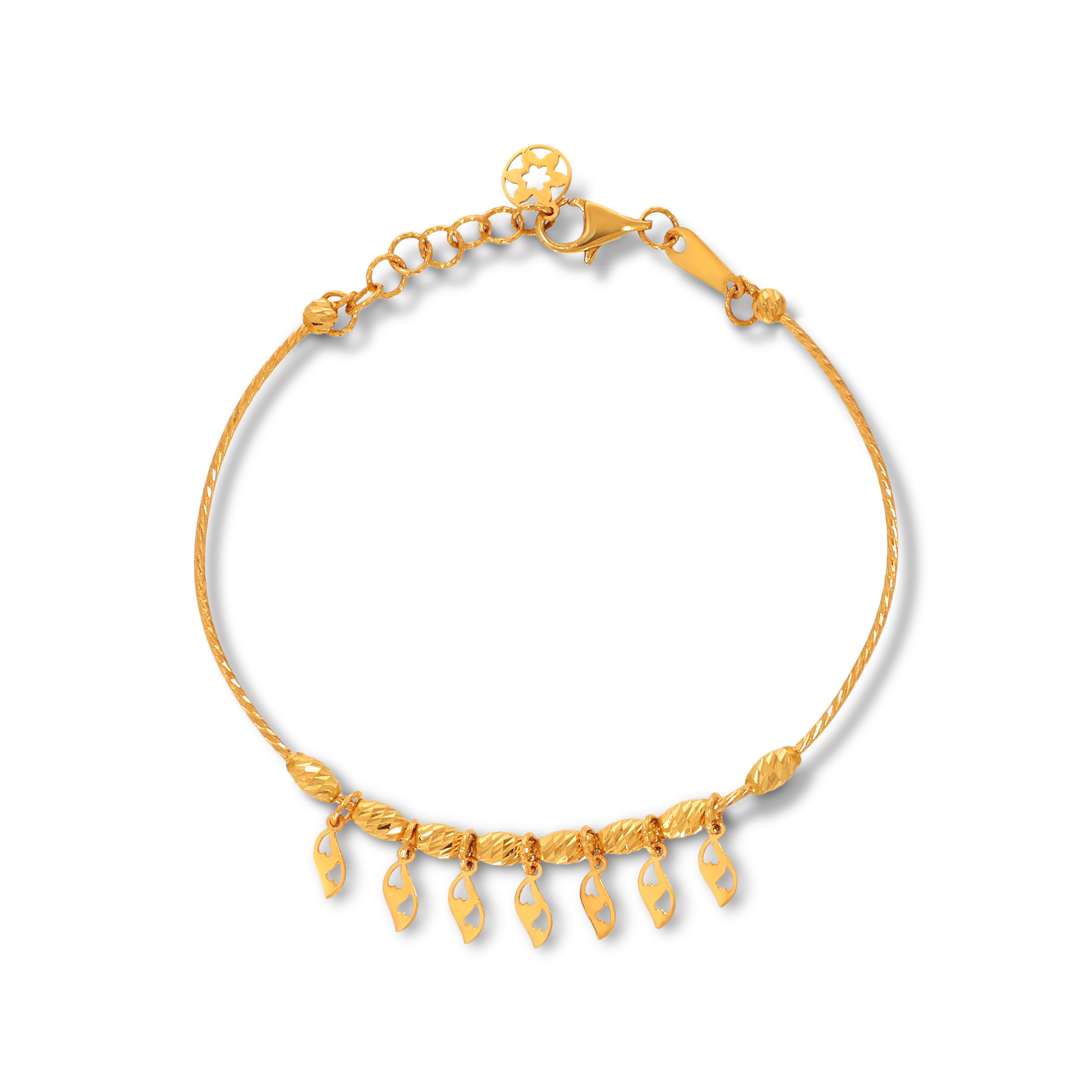 Dewdrop Gleam Gold Bracelet - Senco Gold and Diamonds