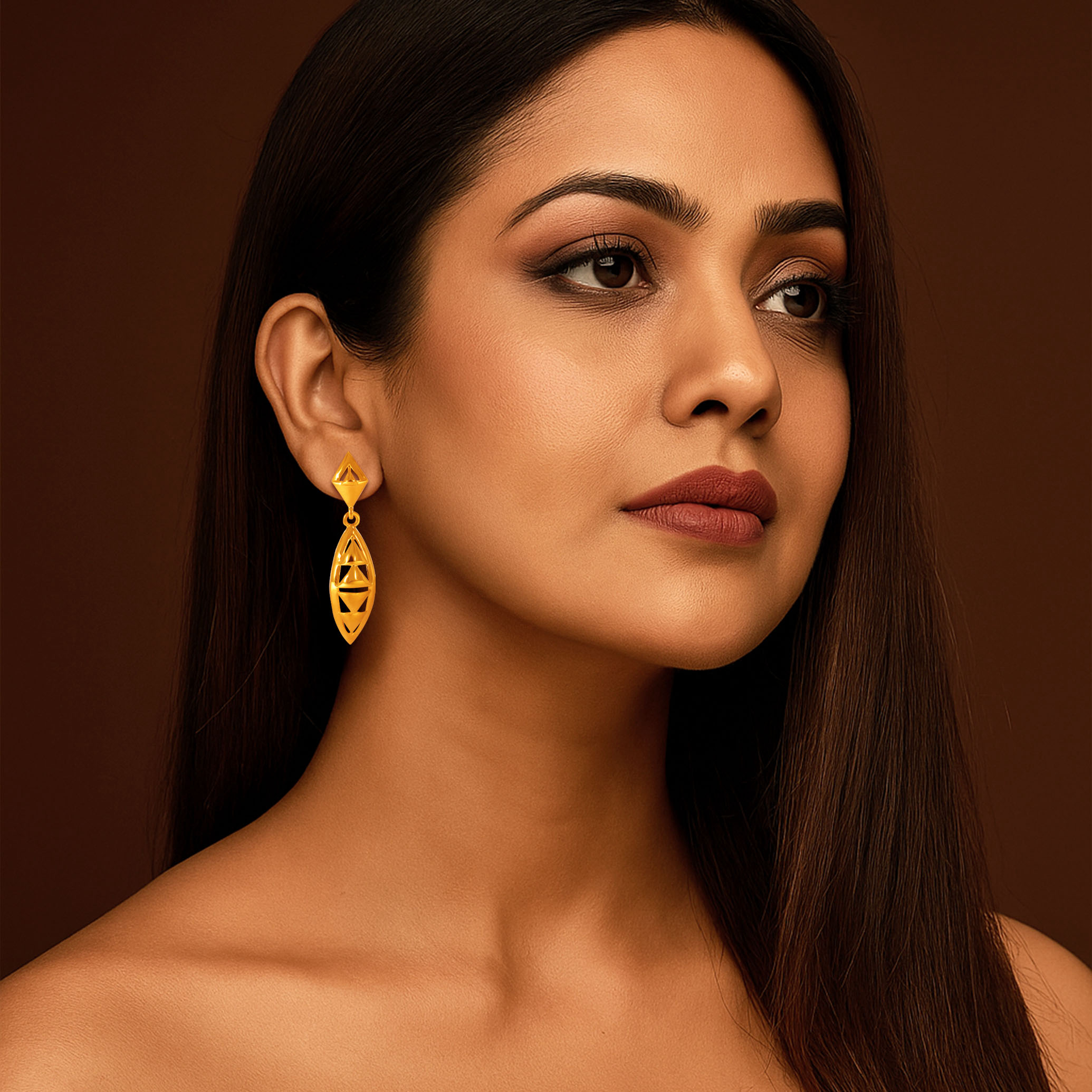 Marquise Mirage Gold Drops - Senco Gold and Diamonds