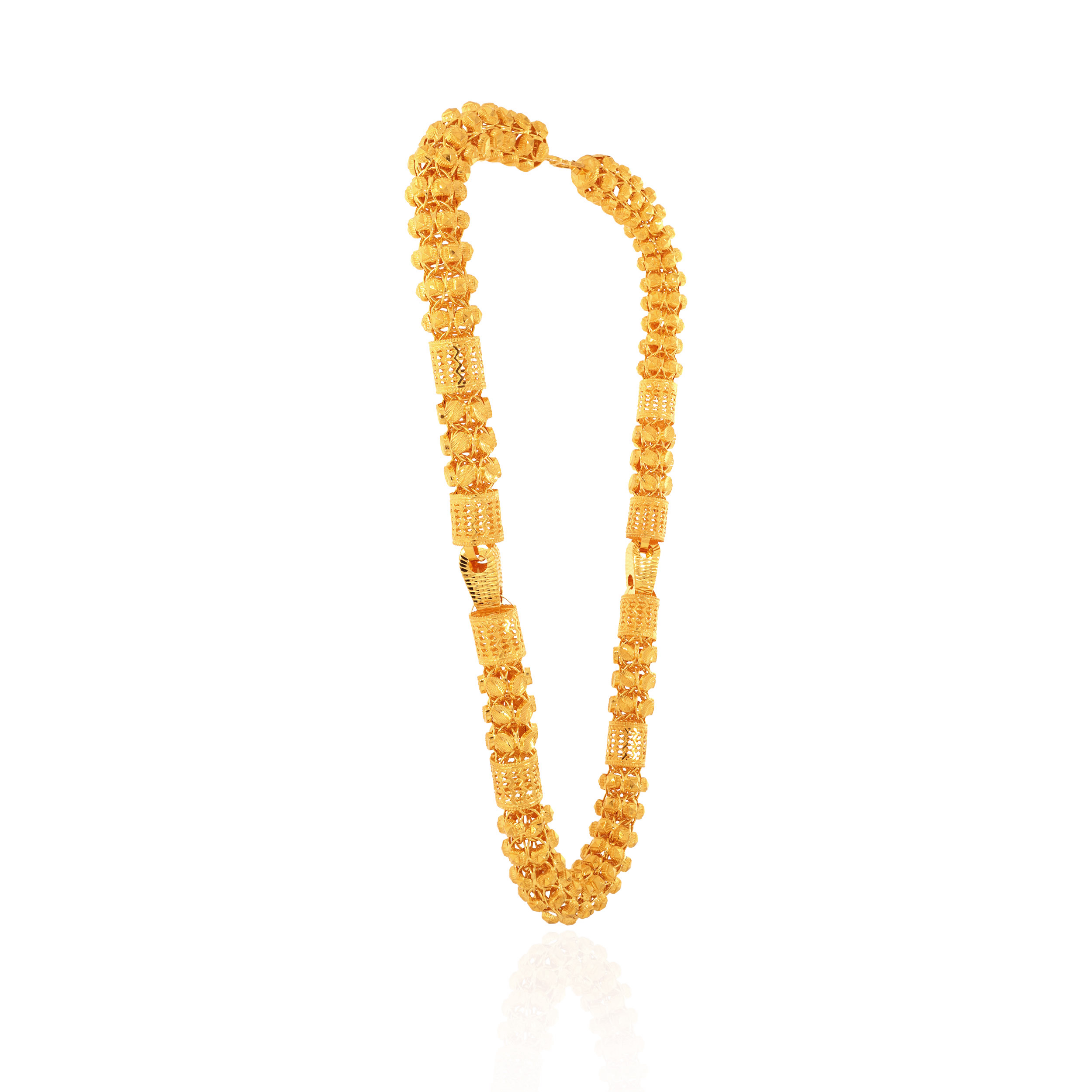 Festive Icon Men Gold Chain - Senco Gold and Diamonds