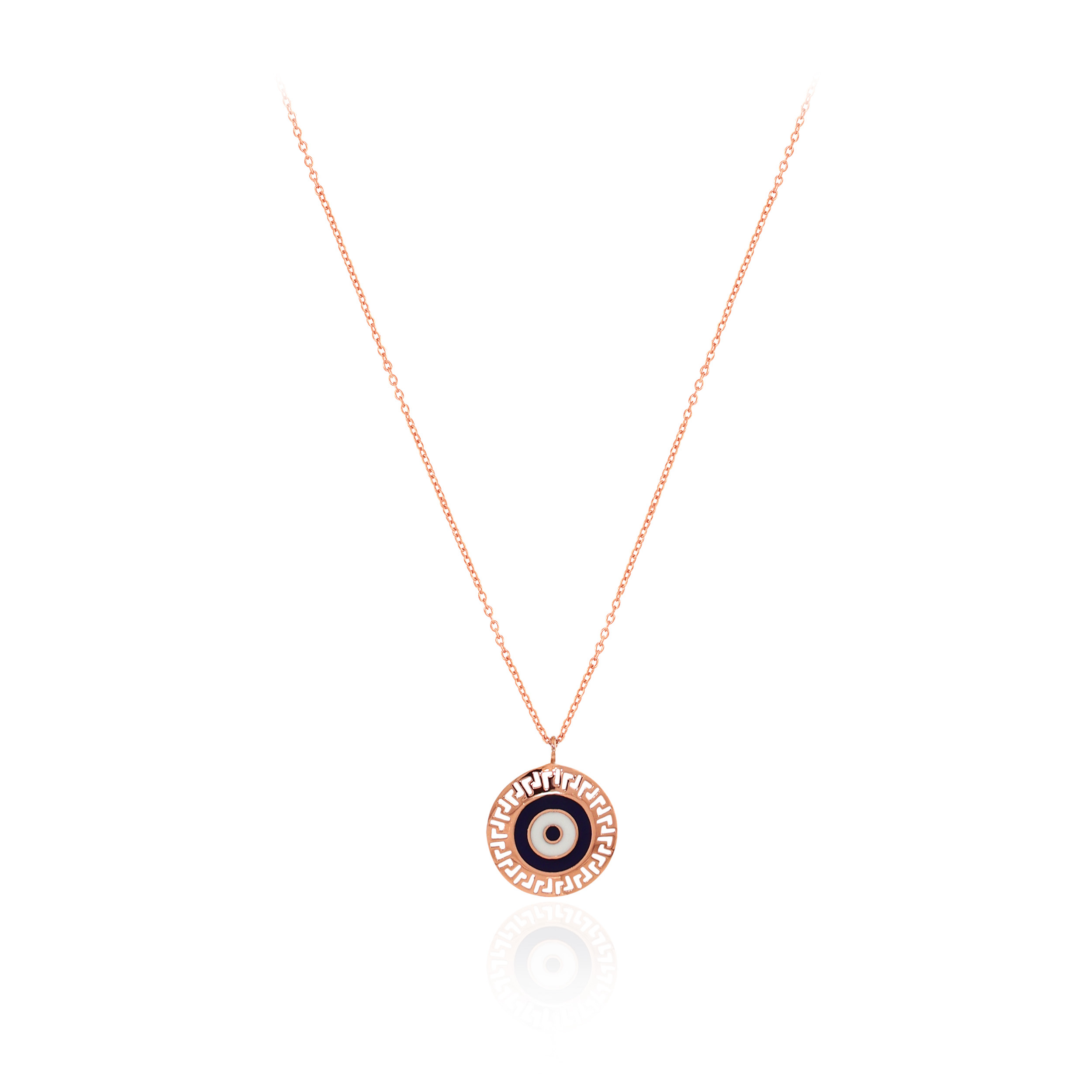 18K Rose Gold Chain Pendant-GPN-D000758150 - Senco Gold and Diamonds