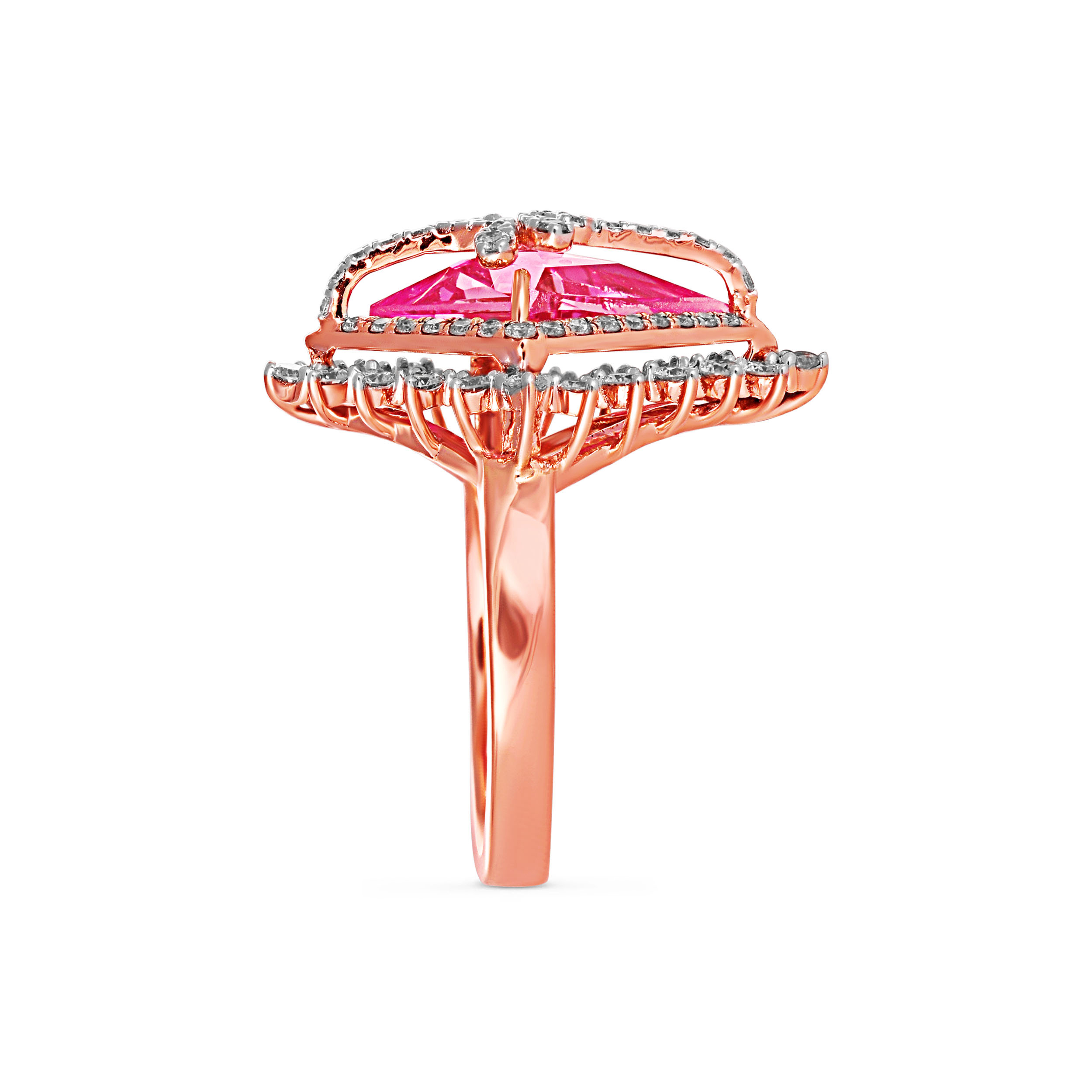 Rosé Radiance Diamond Ring - Senco Gold and Diamonds