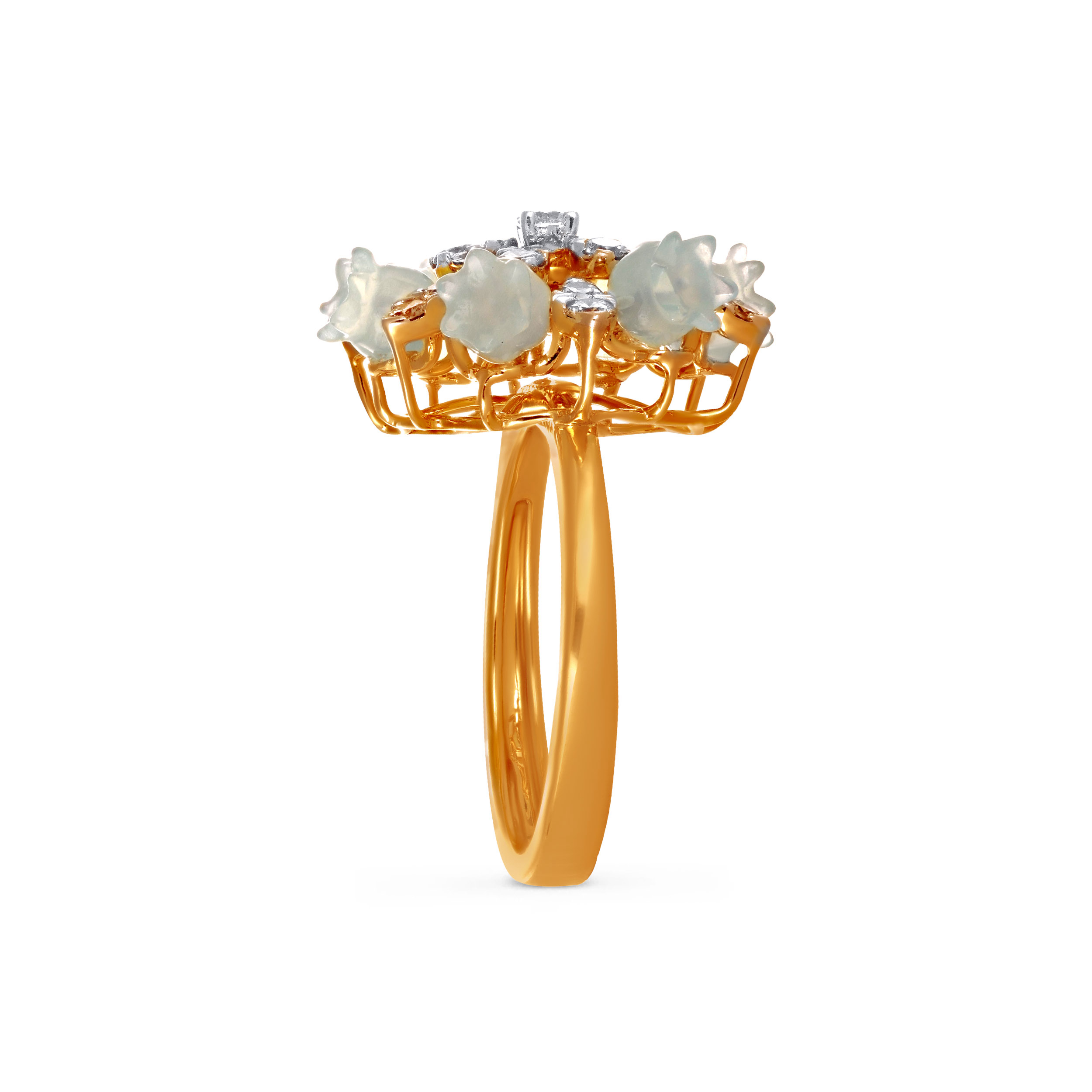 Sparkles And Pastel Diamond Ring - Senco Gold and Diamonds