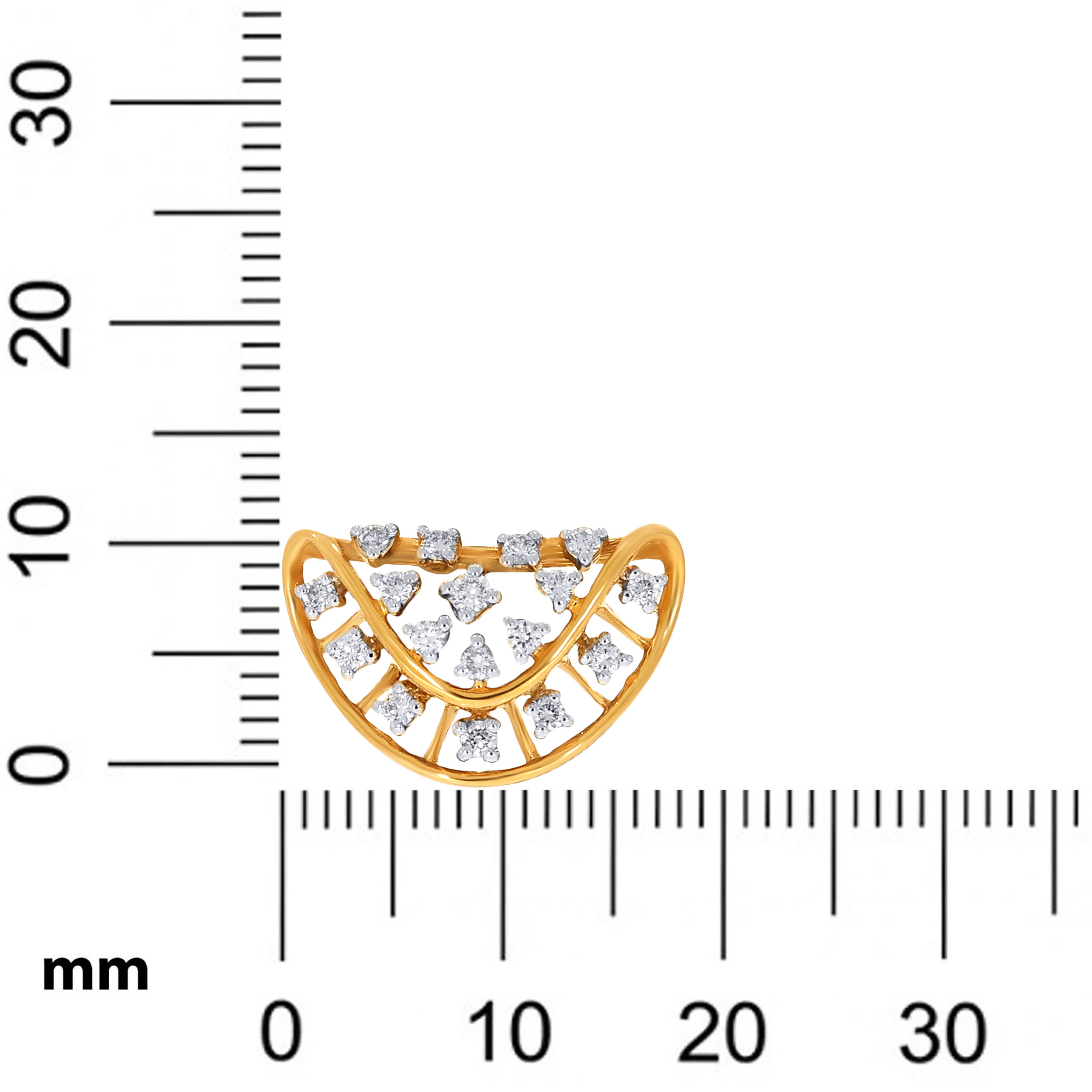 14K Yellow Gold Diamond Studs Earrings-DT-D000667440 - Senco Gold and Diamonds