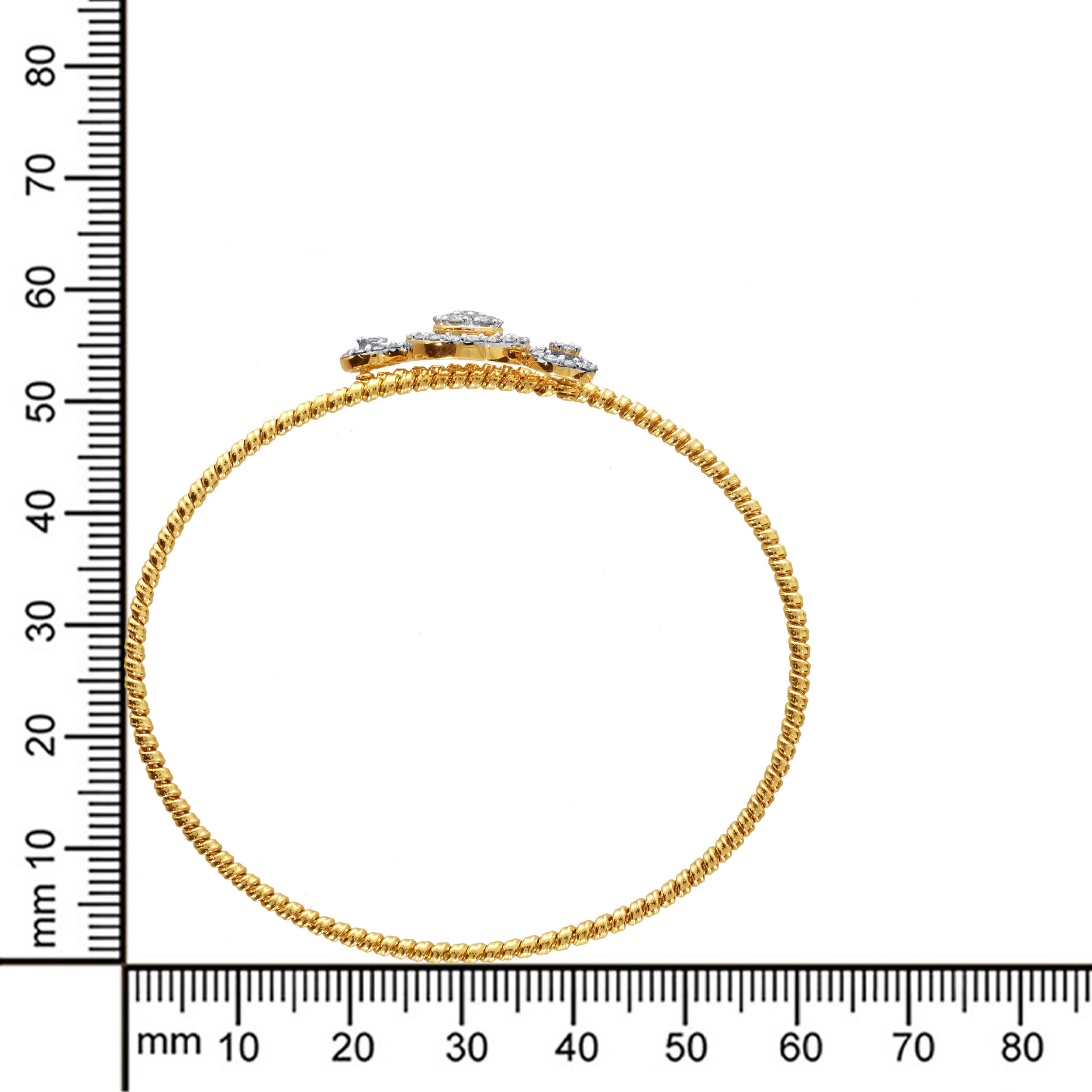Spherical Trio Diamond Bracelet - Senco Gold and Diamonds
