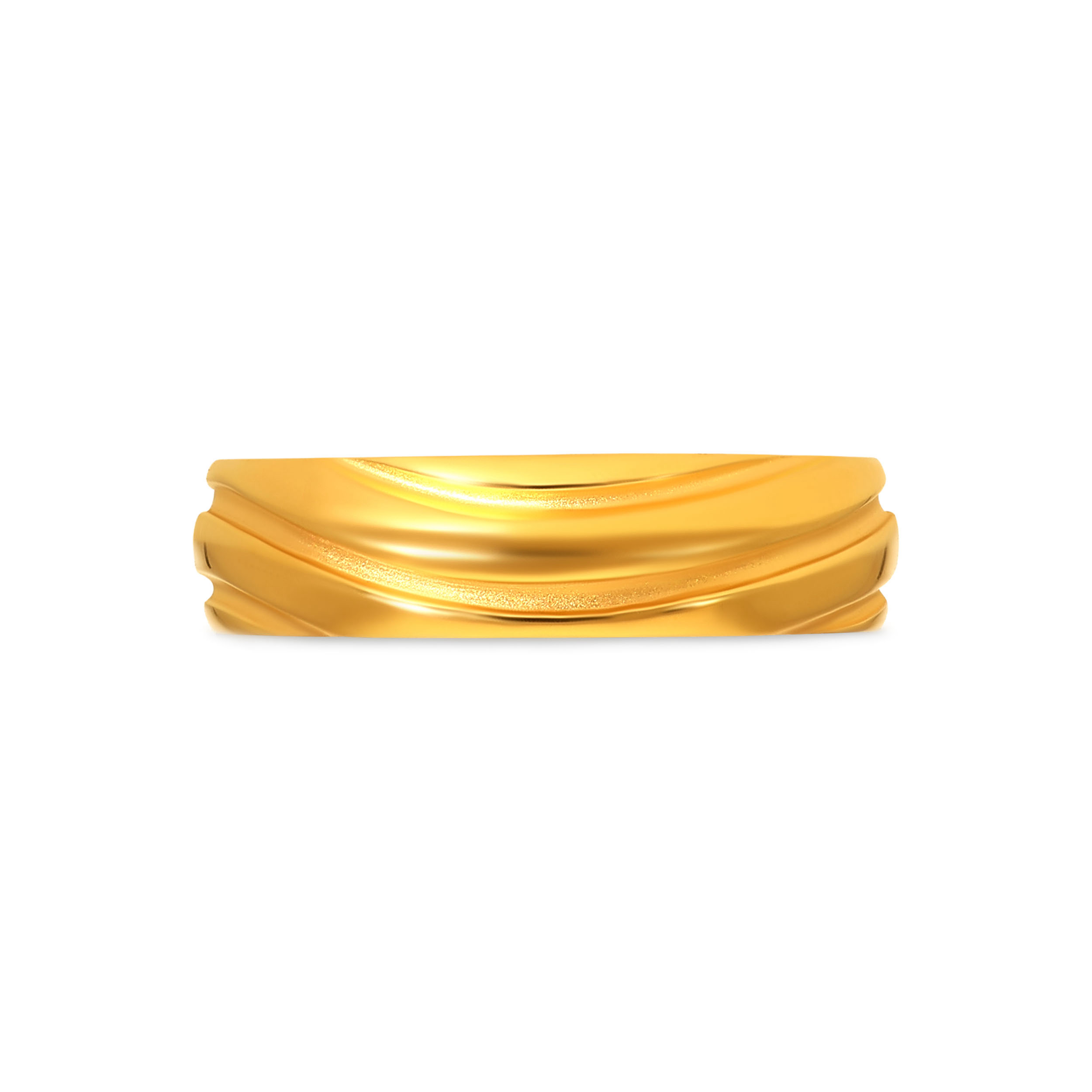 Gentle Curves Ladies Gold Ring - Senco Gold and Diamonds