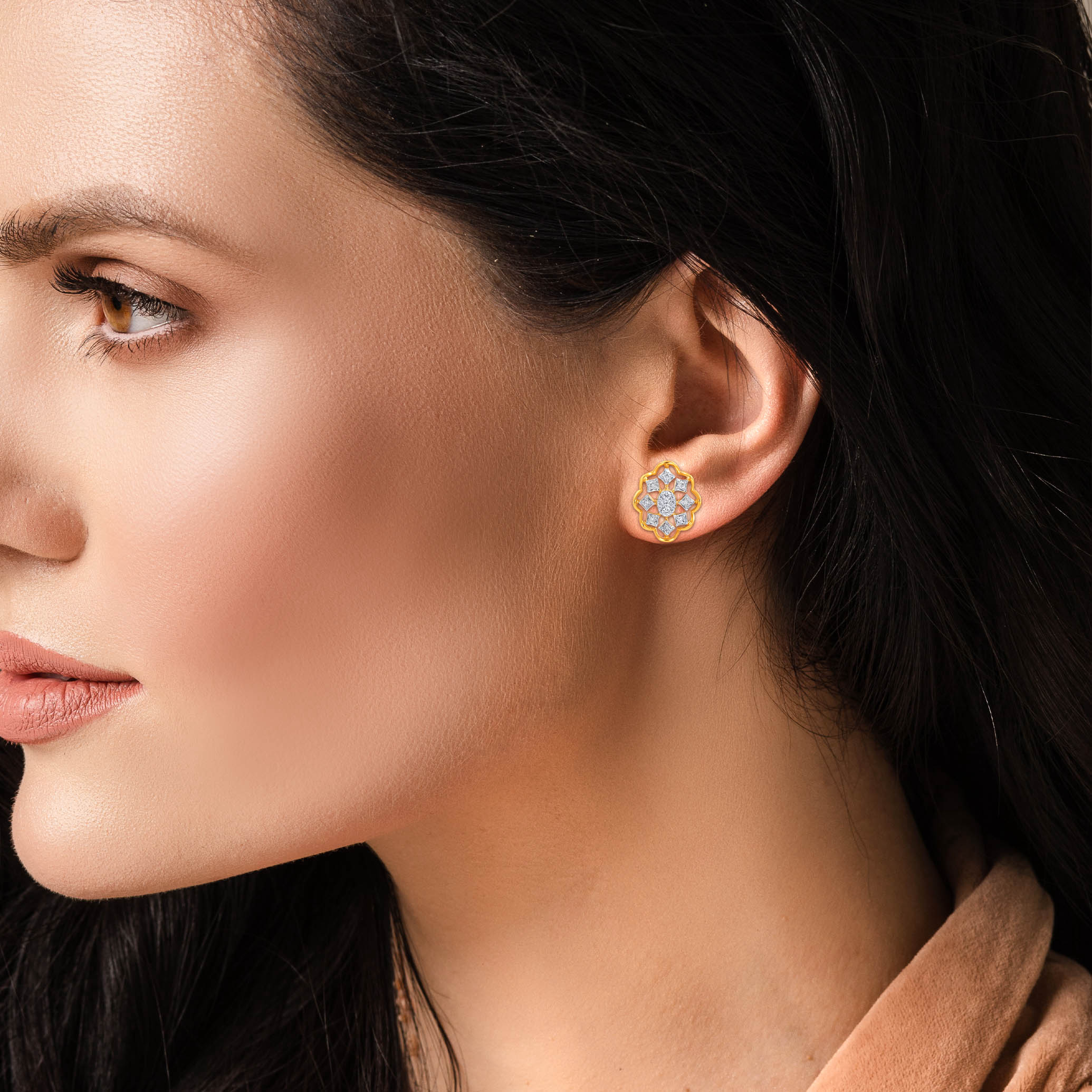 Lumi Diamond Studs - Senco Gold and Diamonds