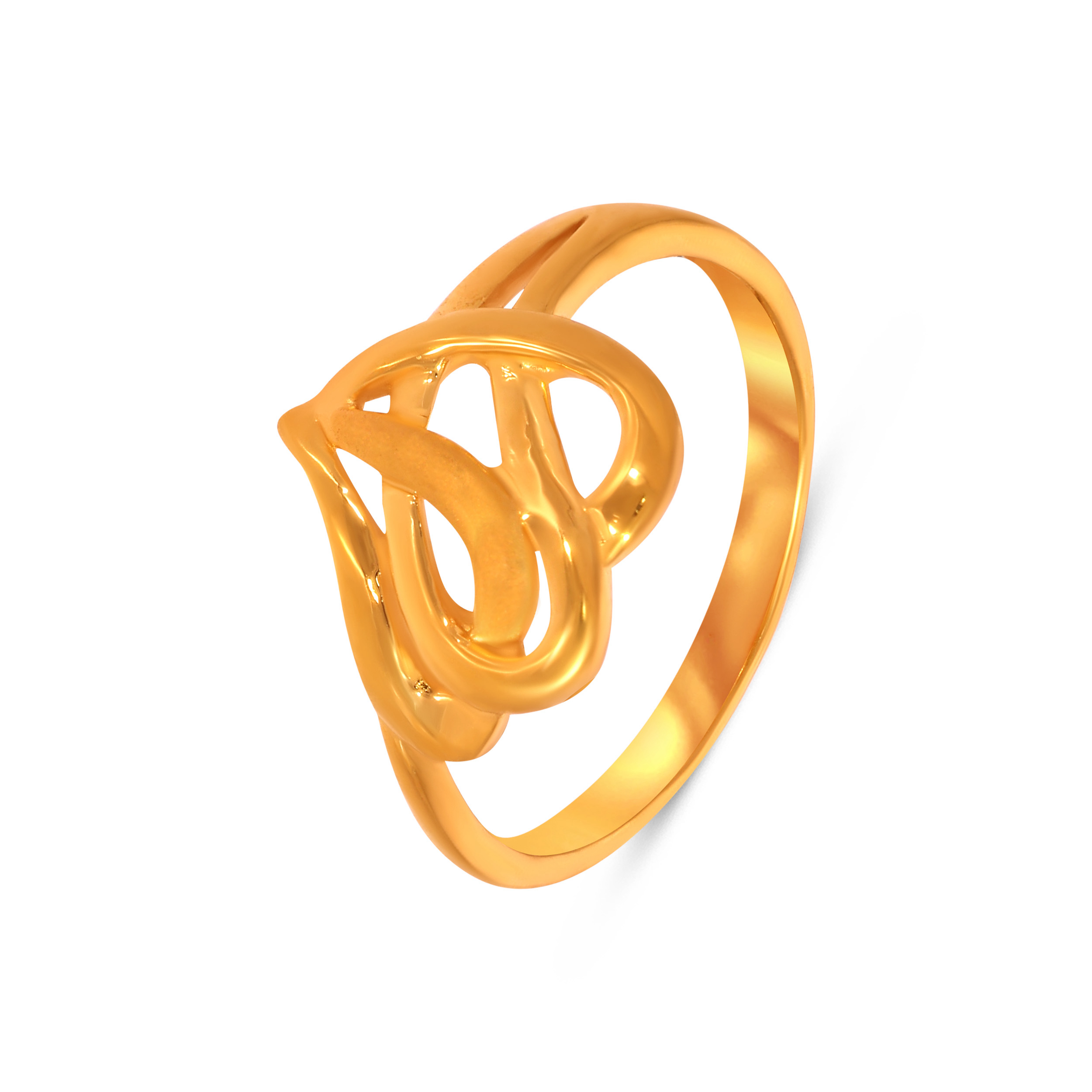 Twist & Bloom Gold Ring - Senco Gold and Diamonds