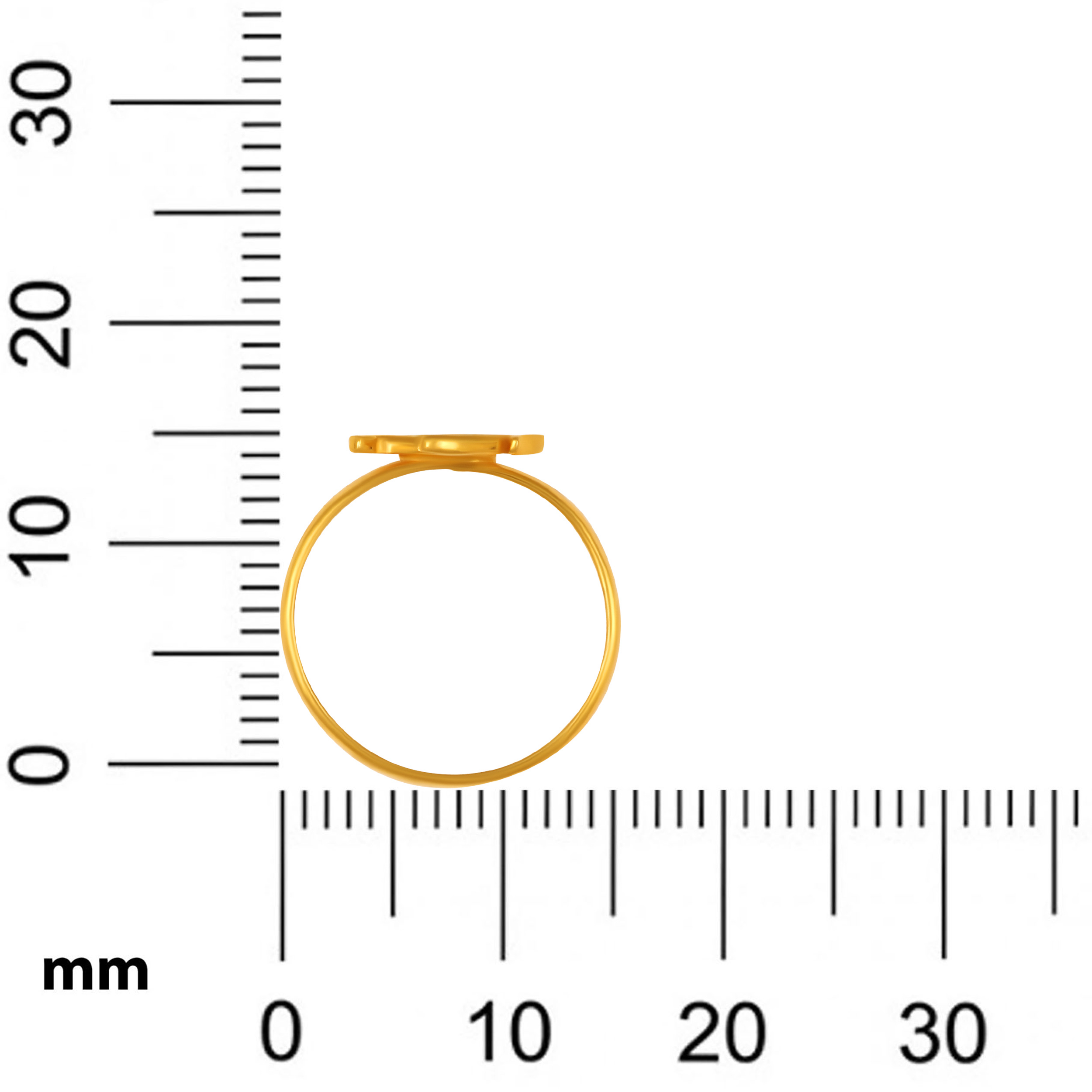 Mischievous Dragon Kid's Gold Ring - Senco Gold and Diamonds