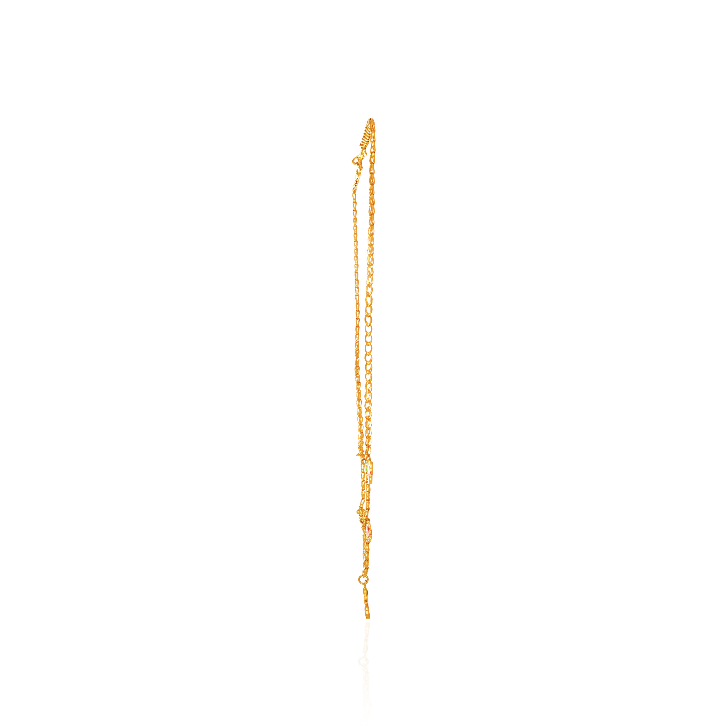 Cherry Charms Kid's Gold Chain Pendant - Senco Gold and Diamonds