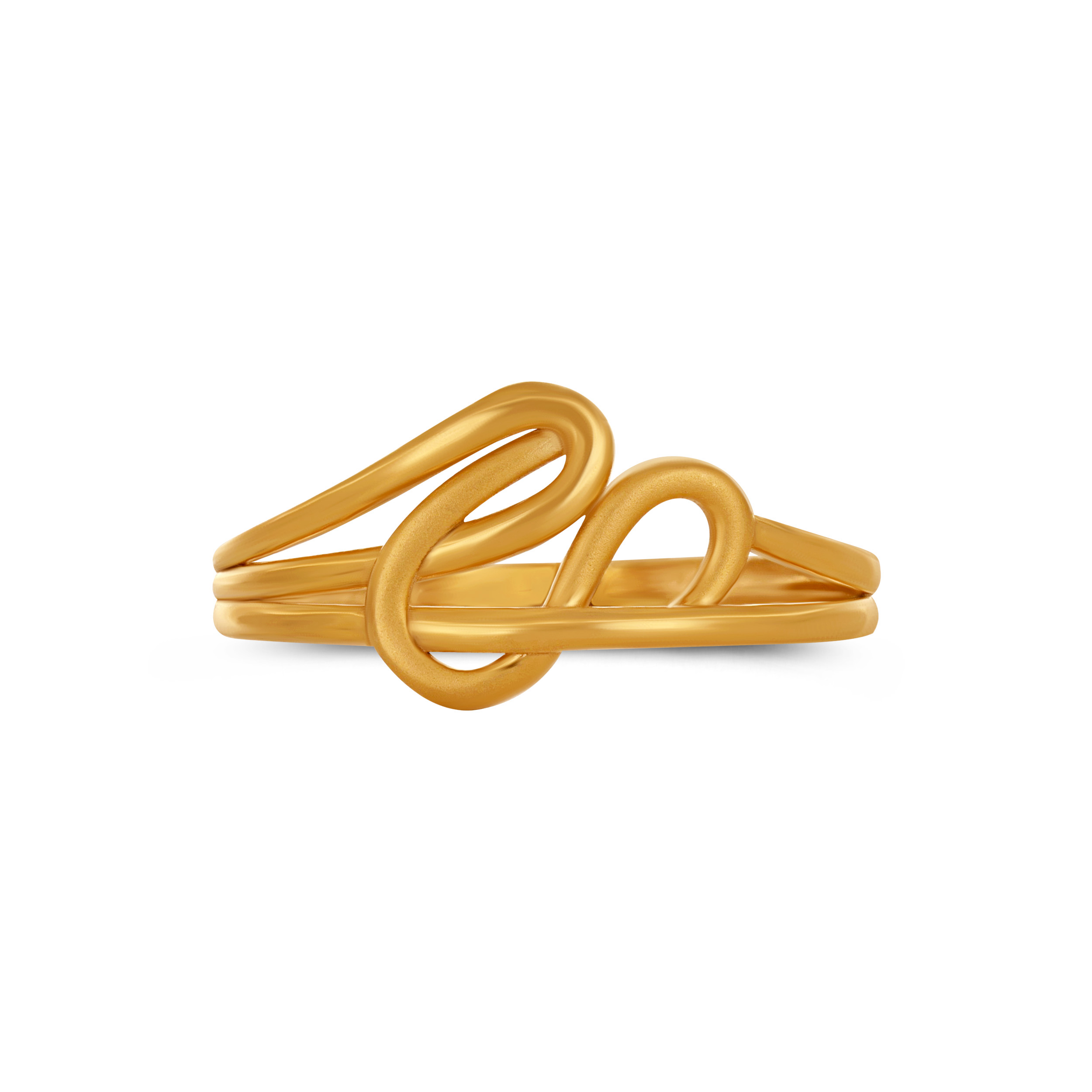 Fluid Elegance Gold Ring - Senco Gold and Diamonds