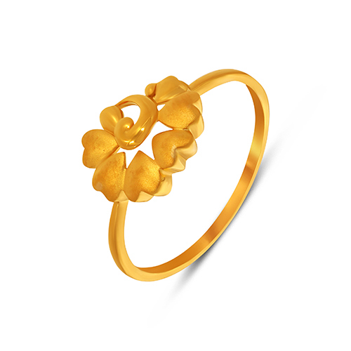 Marigold Halo Gold Ring - Senco Gold and Diamonds