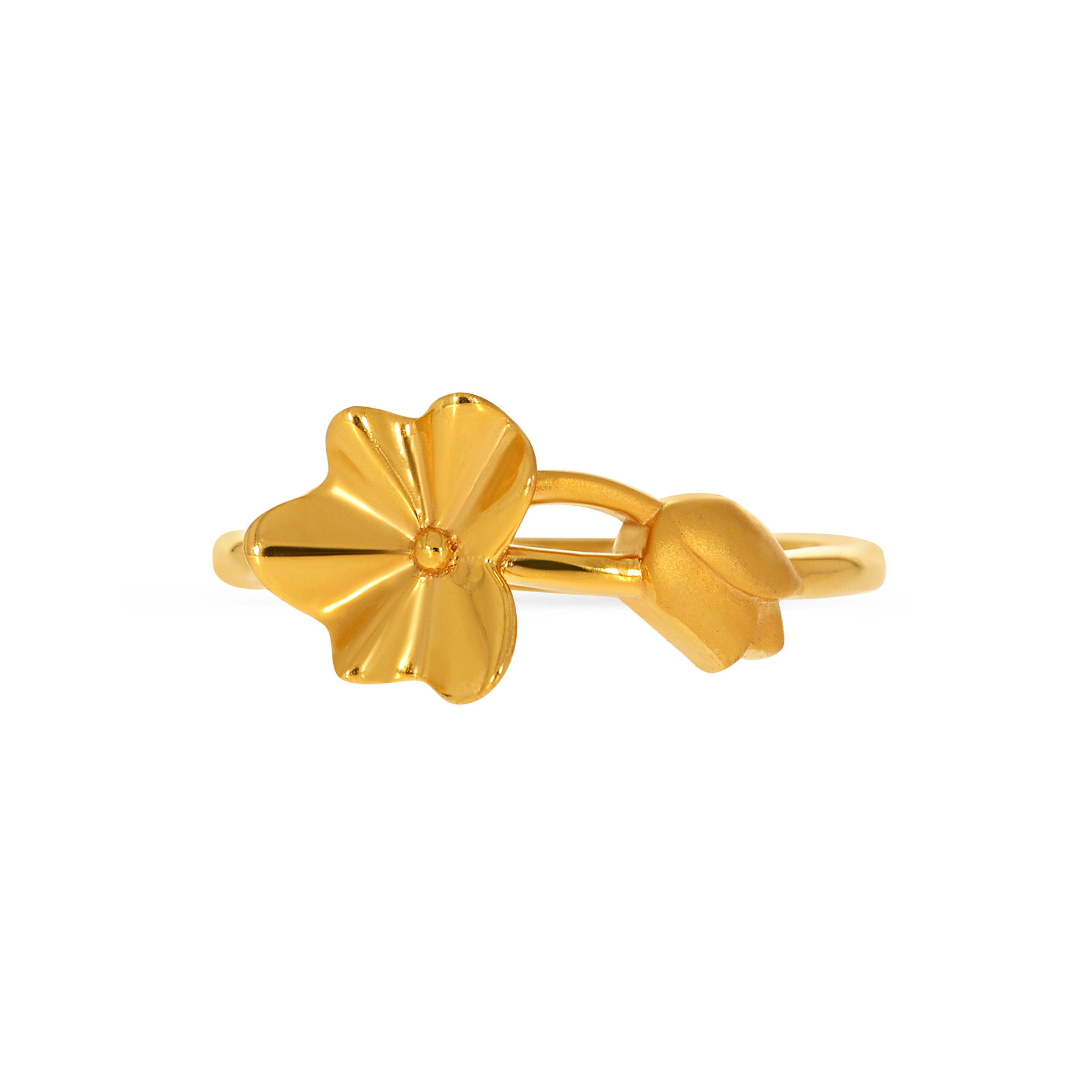 22K Yellow Gold Ring-GLR-SAD0005736 - Senco Gold and Diamonds