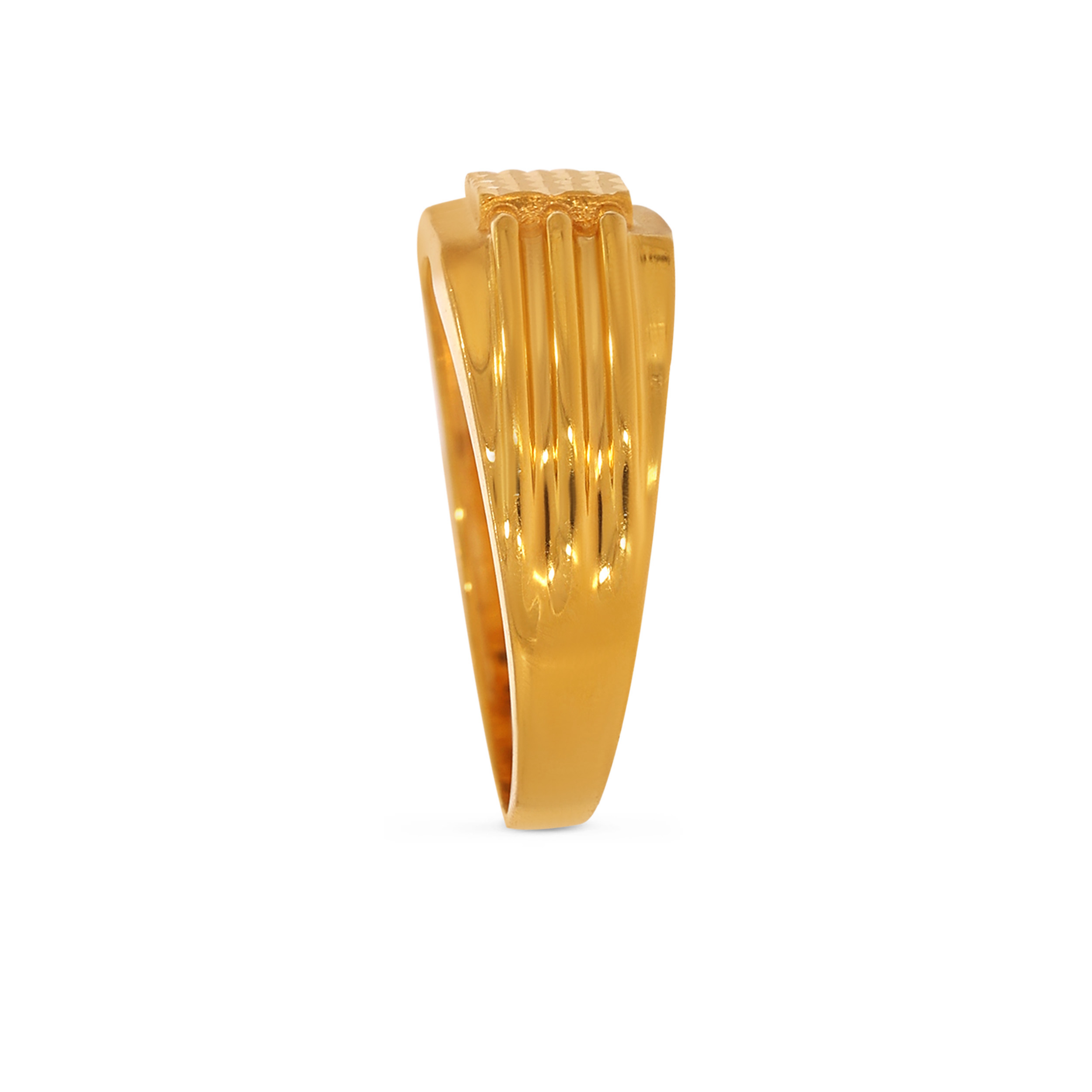 22K Yellow Gold Men Ring-GGR-D000791148 - Senco Gold and Diamonds