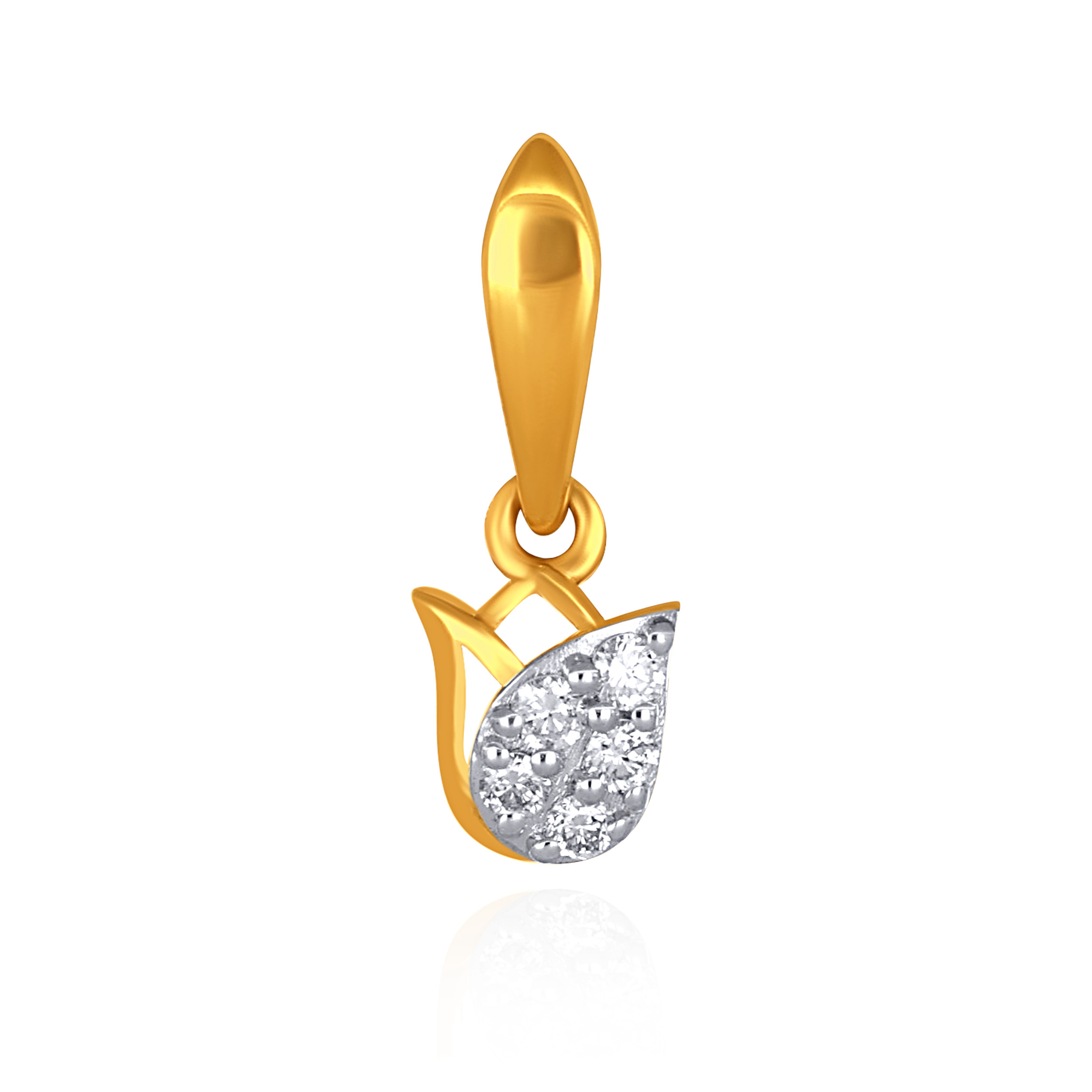Rosebud Radiance Diamond Pendant - Senco Gold and Diamonds