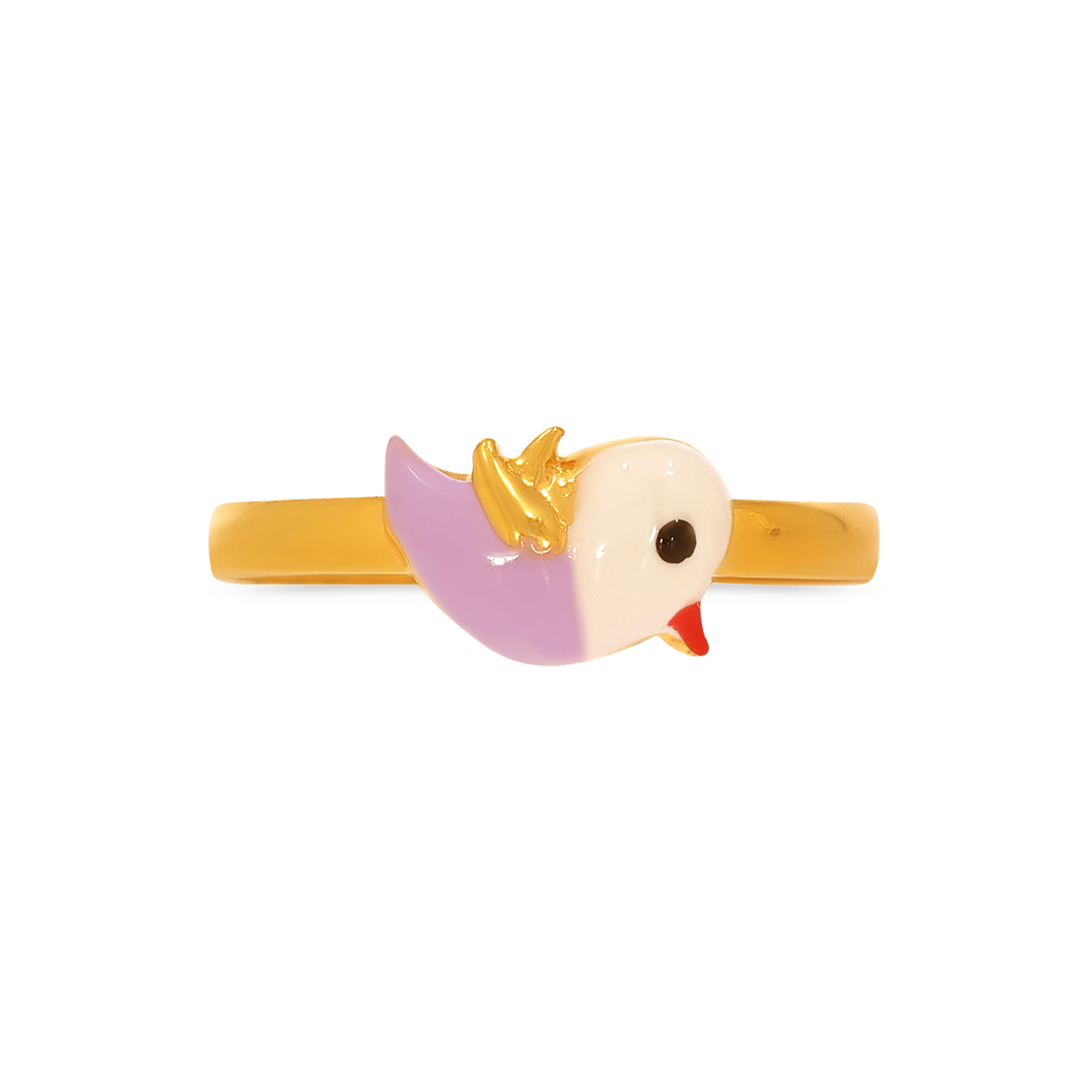 Whimsical Bird Kid's Gold Ring - Senco Gold and Diamonds