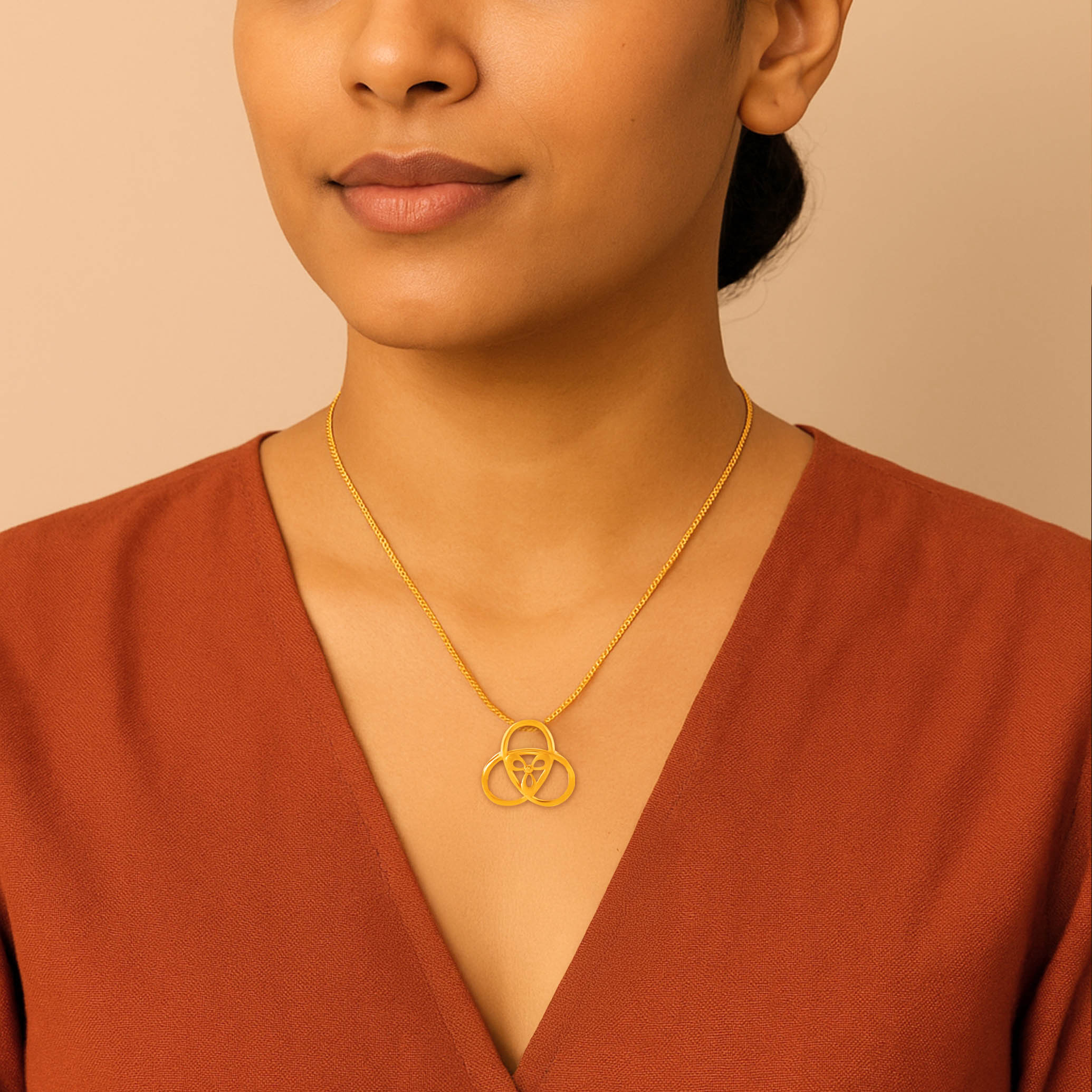 Blooming Connection Gold Rakhi - Senco Gold and Diamonds