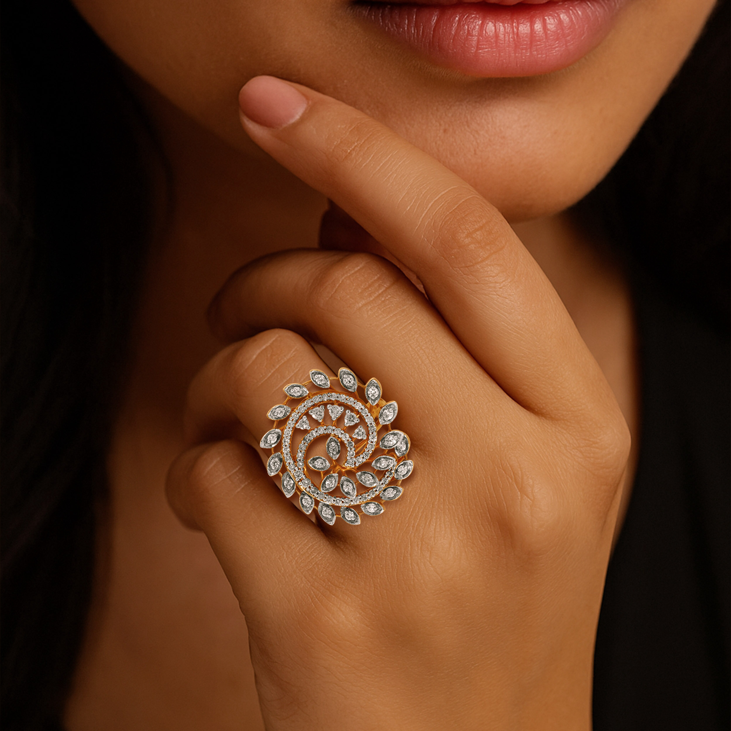 Whirlwind Brilliance Diamond Ring - Senco Gold and Diamonds