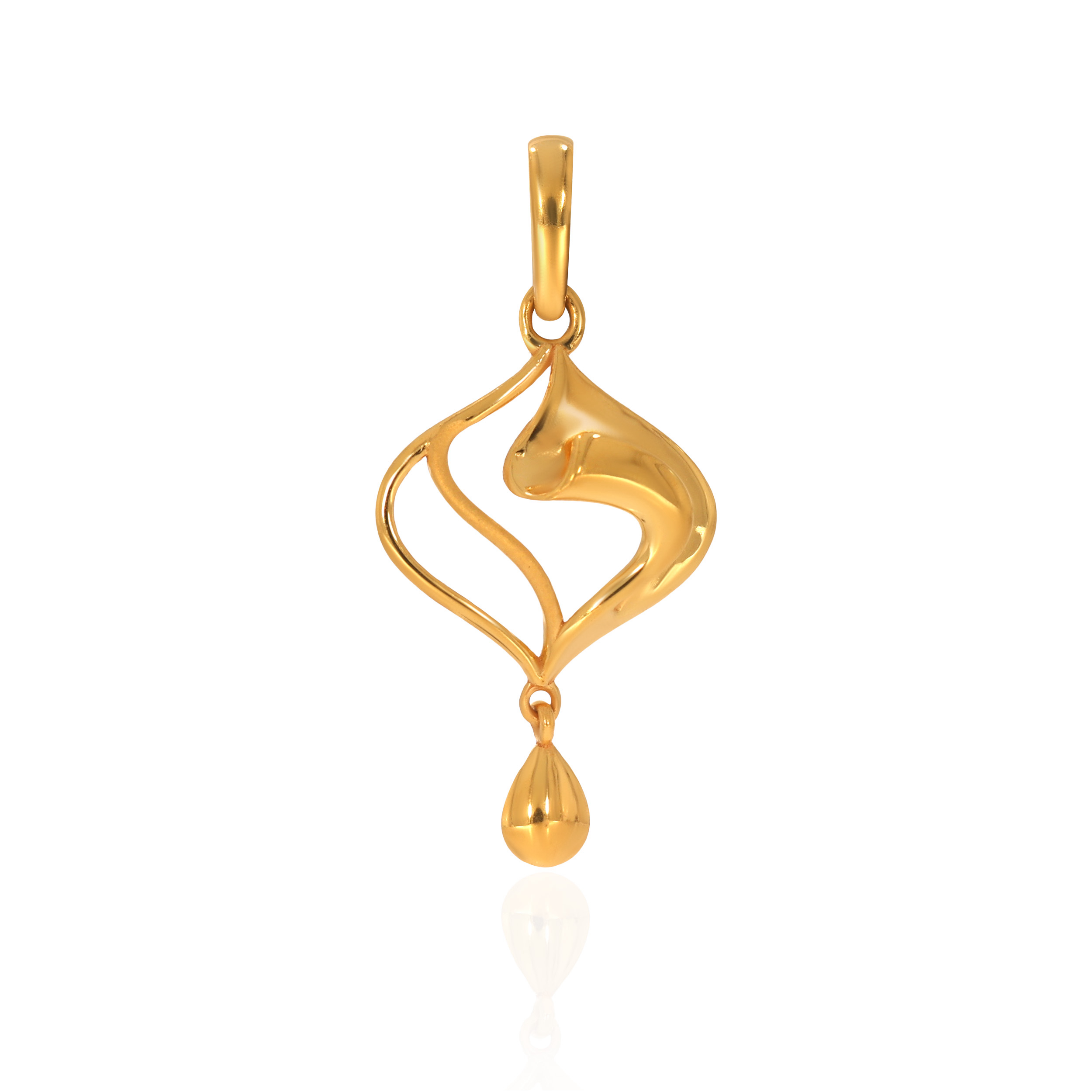22K Yellow Gold Pendant-GPN-SAD0005198 - Senco Gold and Diamonds