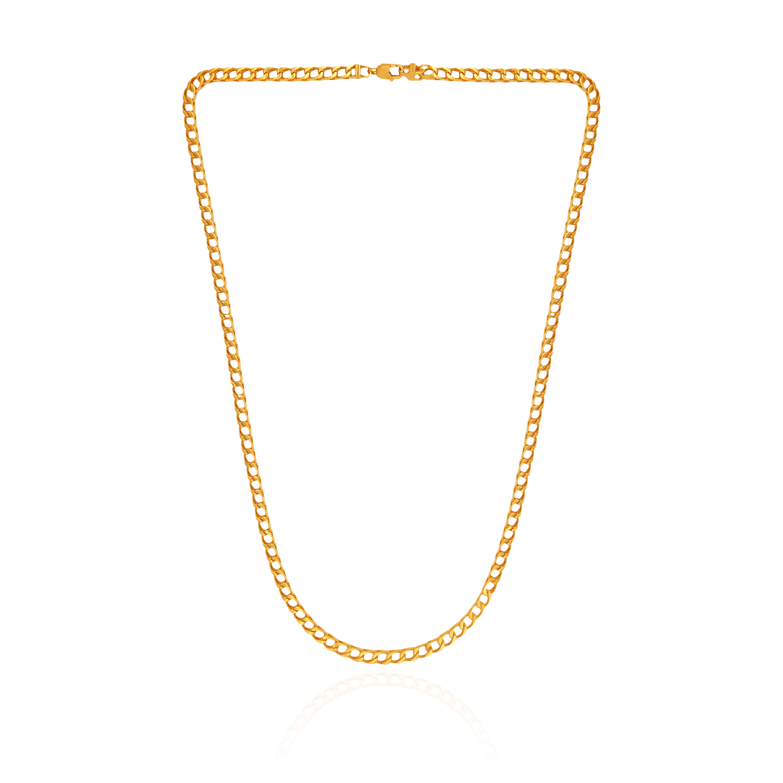 Signature Curb Link Gold Men's Chain - Senco Gold and Diamonds