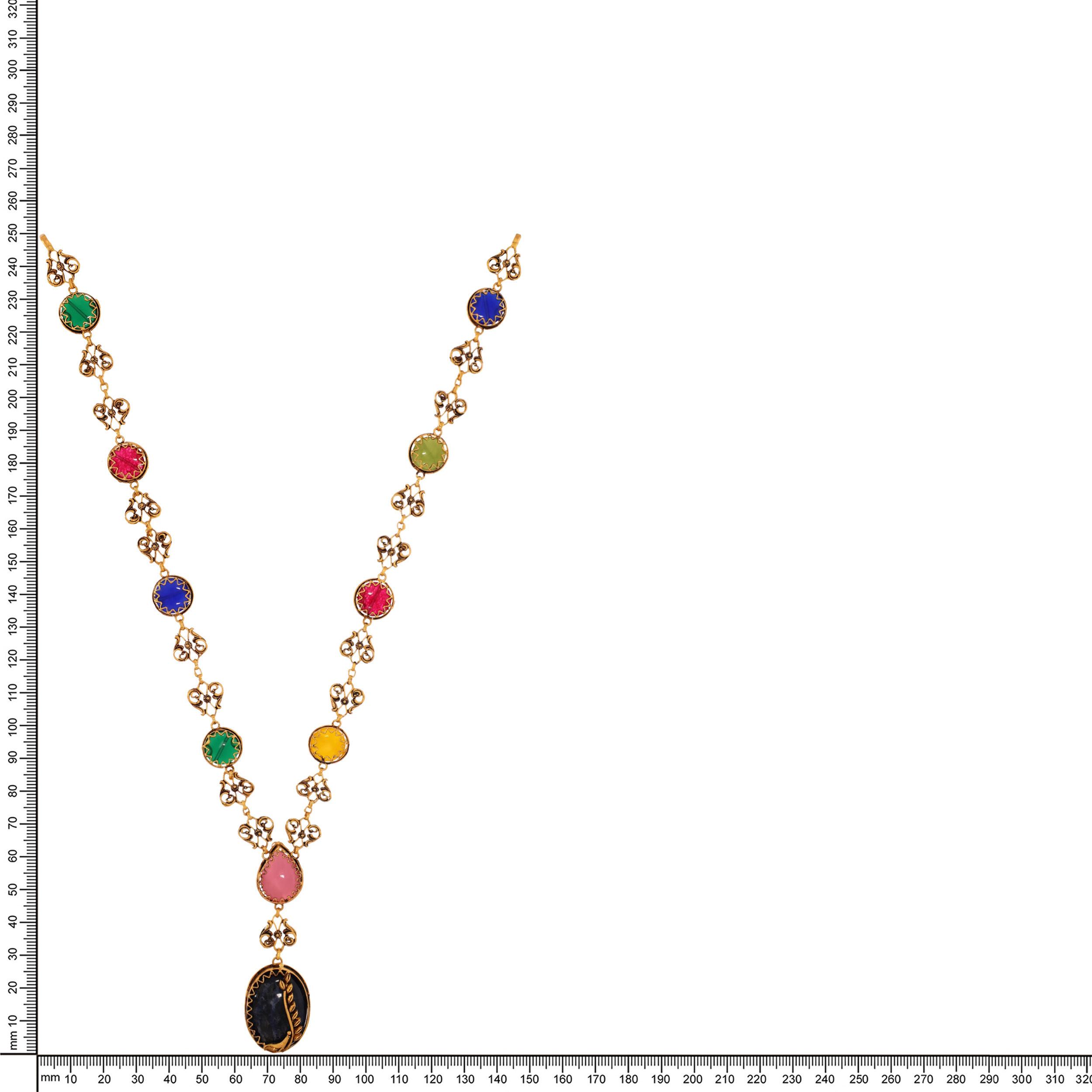 22K Yellow Gold Necklace-GN-D000788437 - Senco Gold and Diamonds