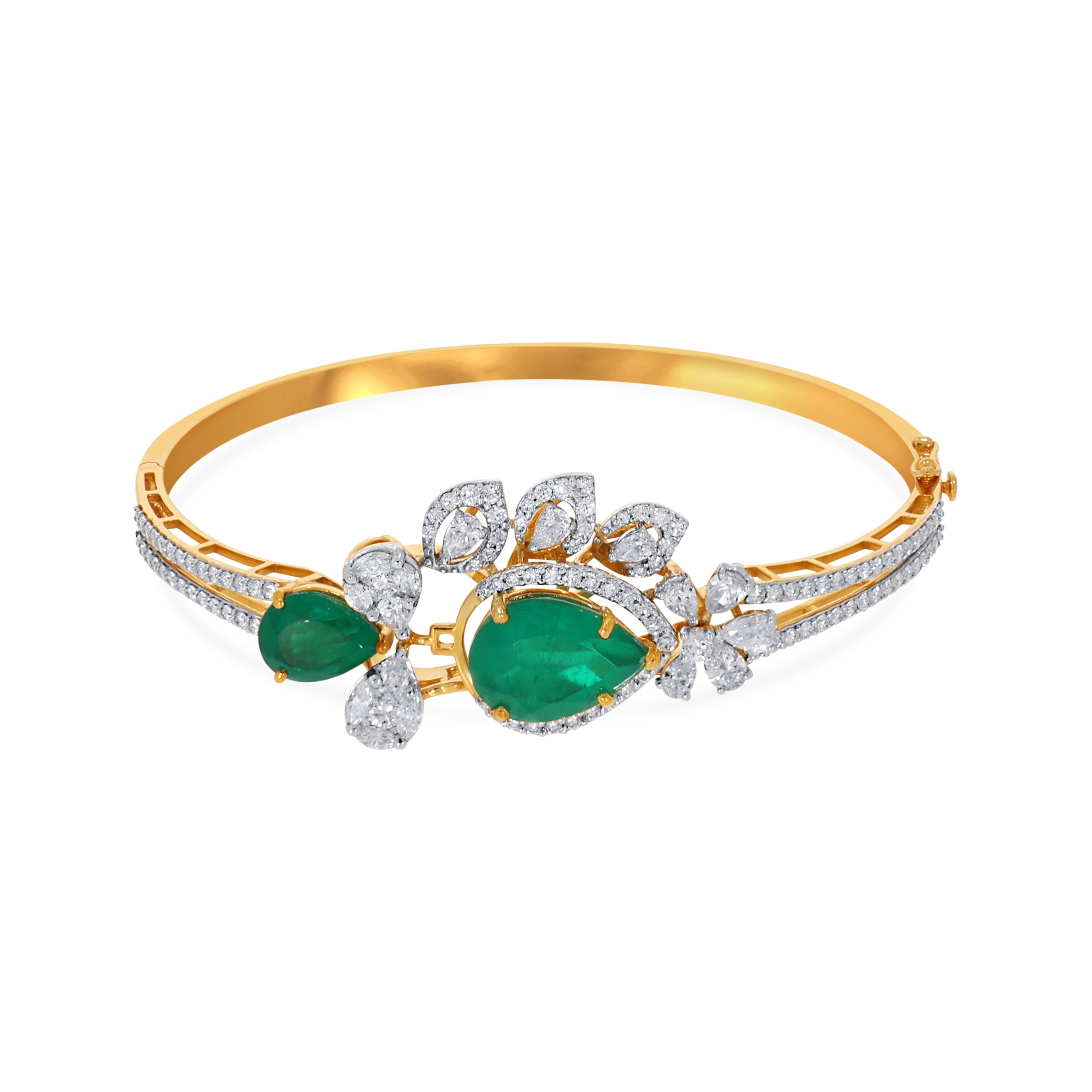 14K Yellow Gold Diamond Bracelet-DBR-D000784653 - Senco Gold and Diamonds