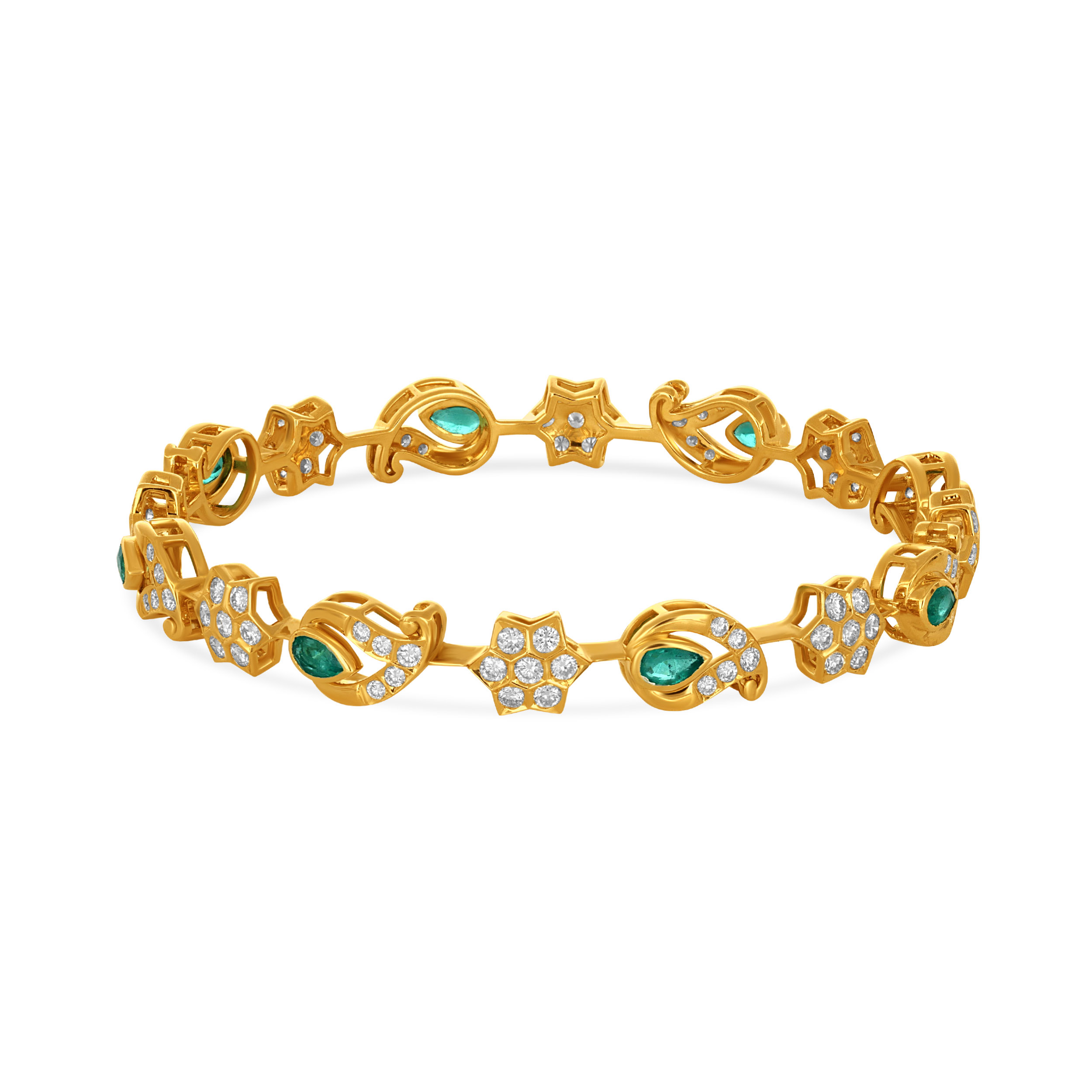 Vintage Verve Diamond Churi - Senco Gold and Diamonds
