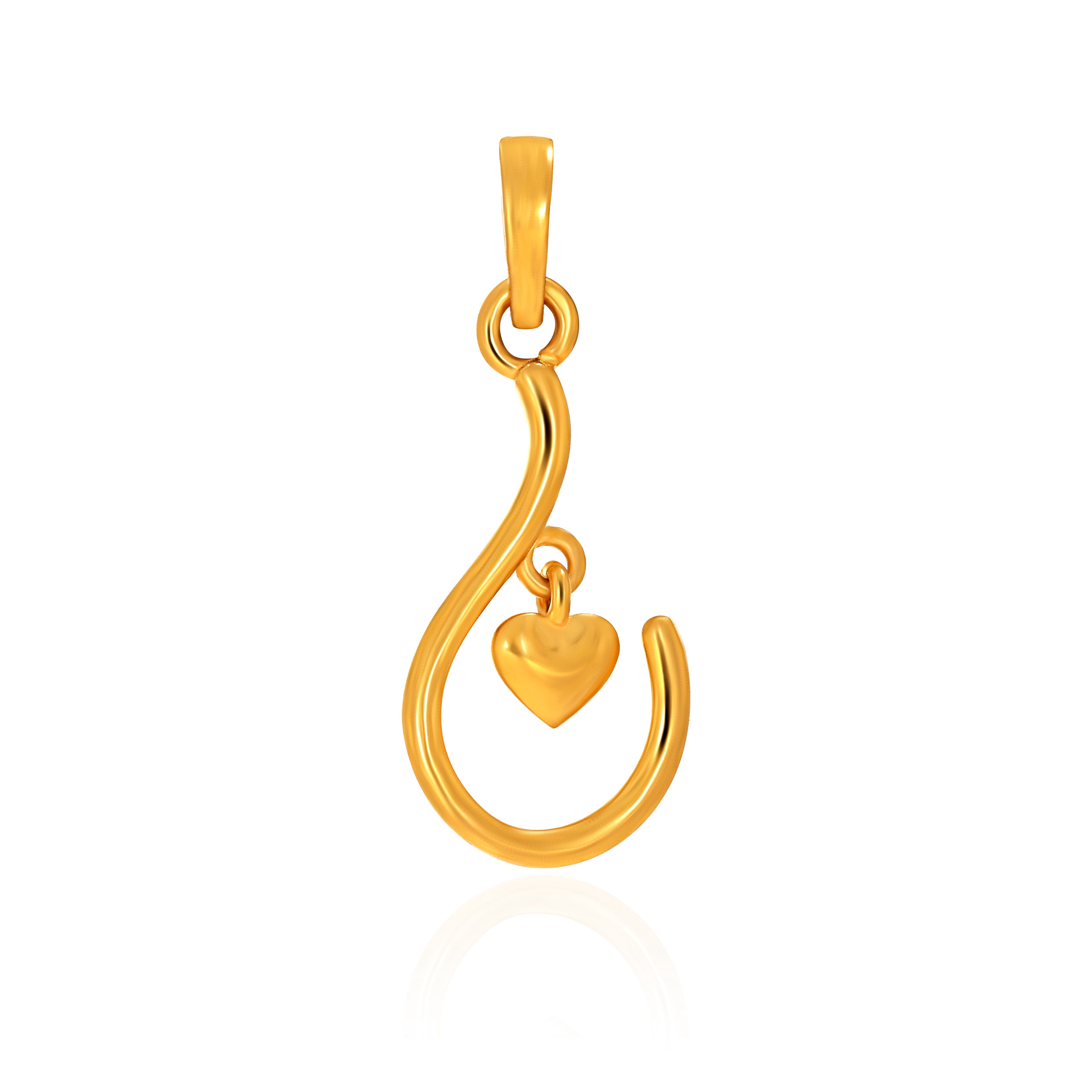 Minimalist Elegance Gold Pendant - Senco Gold and Diamonds