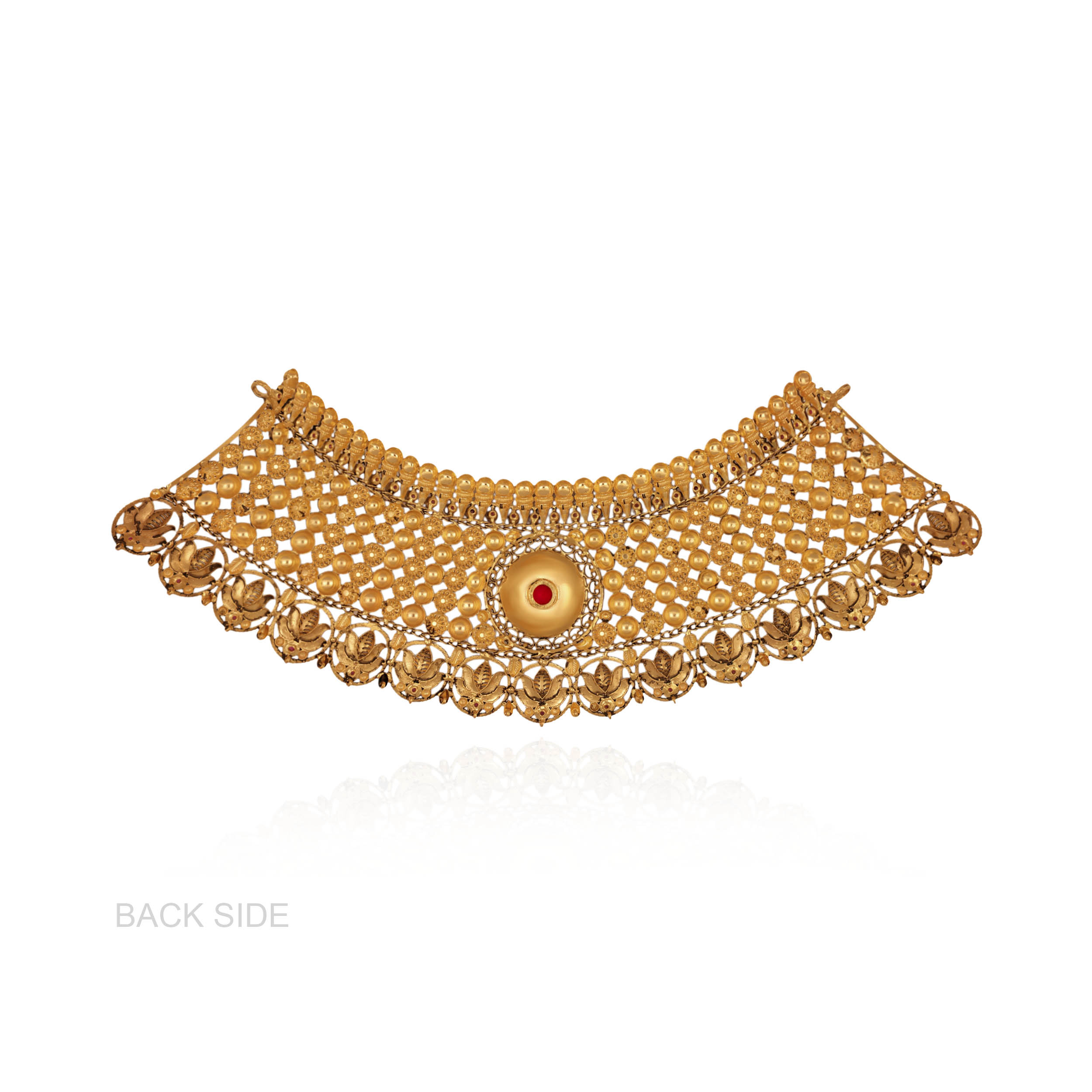 Heirloom Radiance Temple Gold Choker - Senco Gold and Diamonds