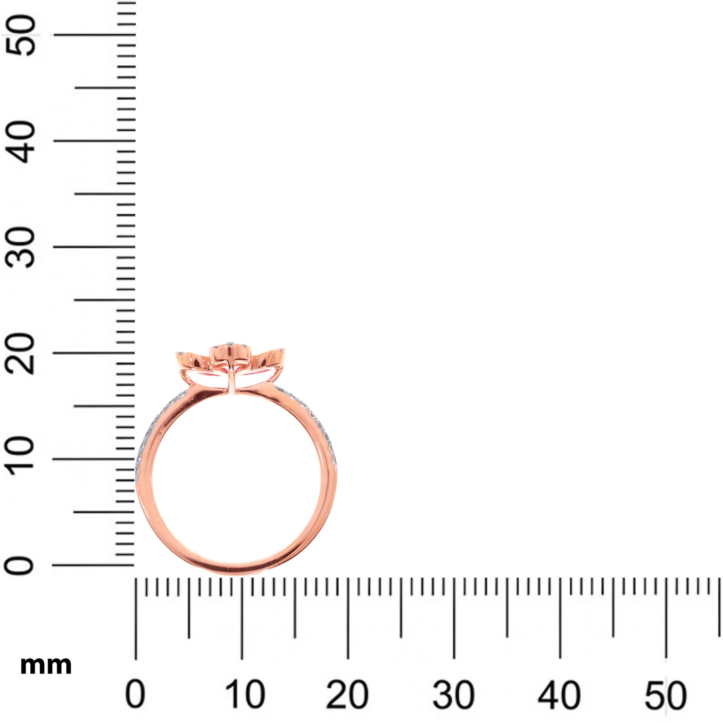 Floral Fura Diamond Ring - Senco Gold and Diamonds