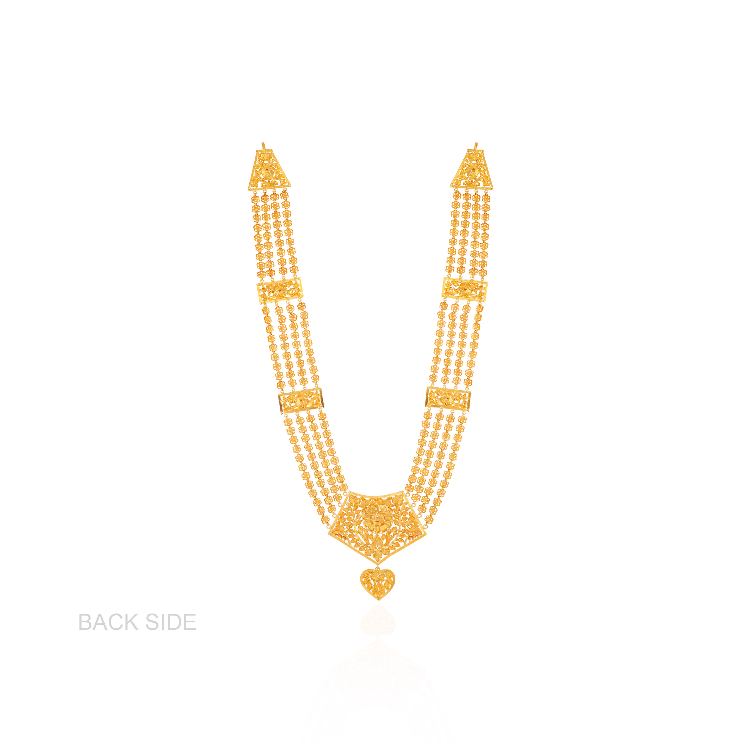 Elegant Adornment Gold Long Necklace - Senco Gold and Diamonds
