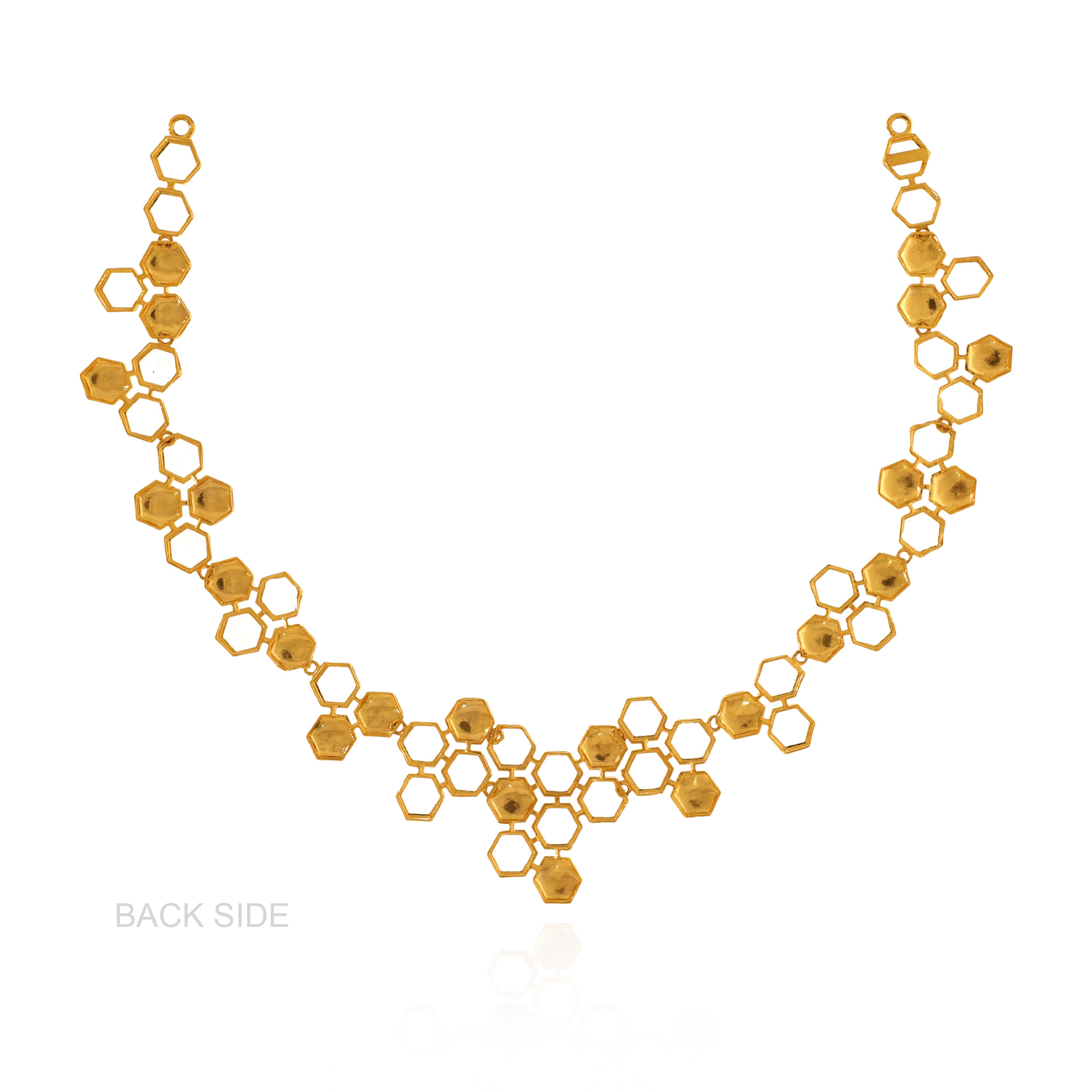 Mosaic Abstract Gold Necklace - Senco Gold and Diamonds