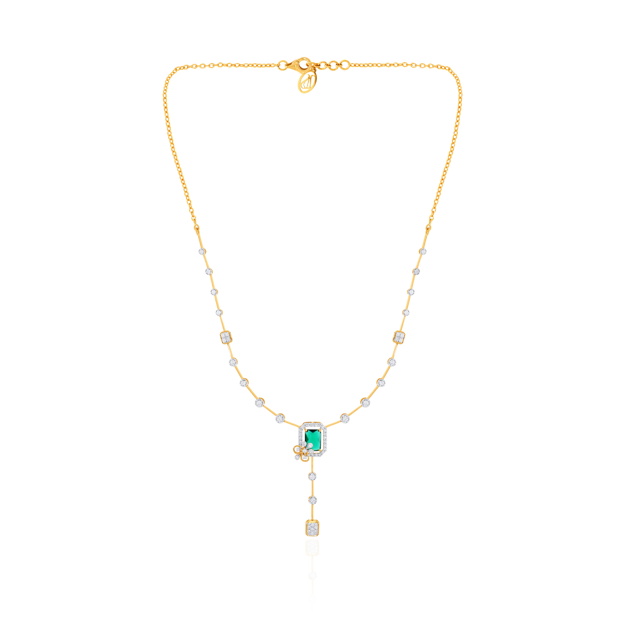 Luminous Charm Diamond Necklace - Senco Gold and Diamonds