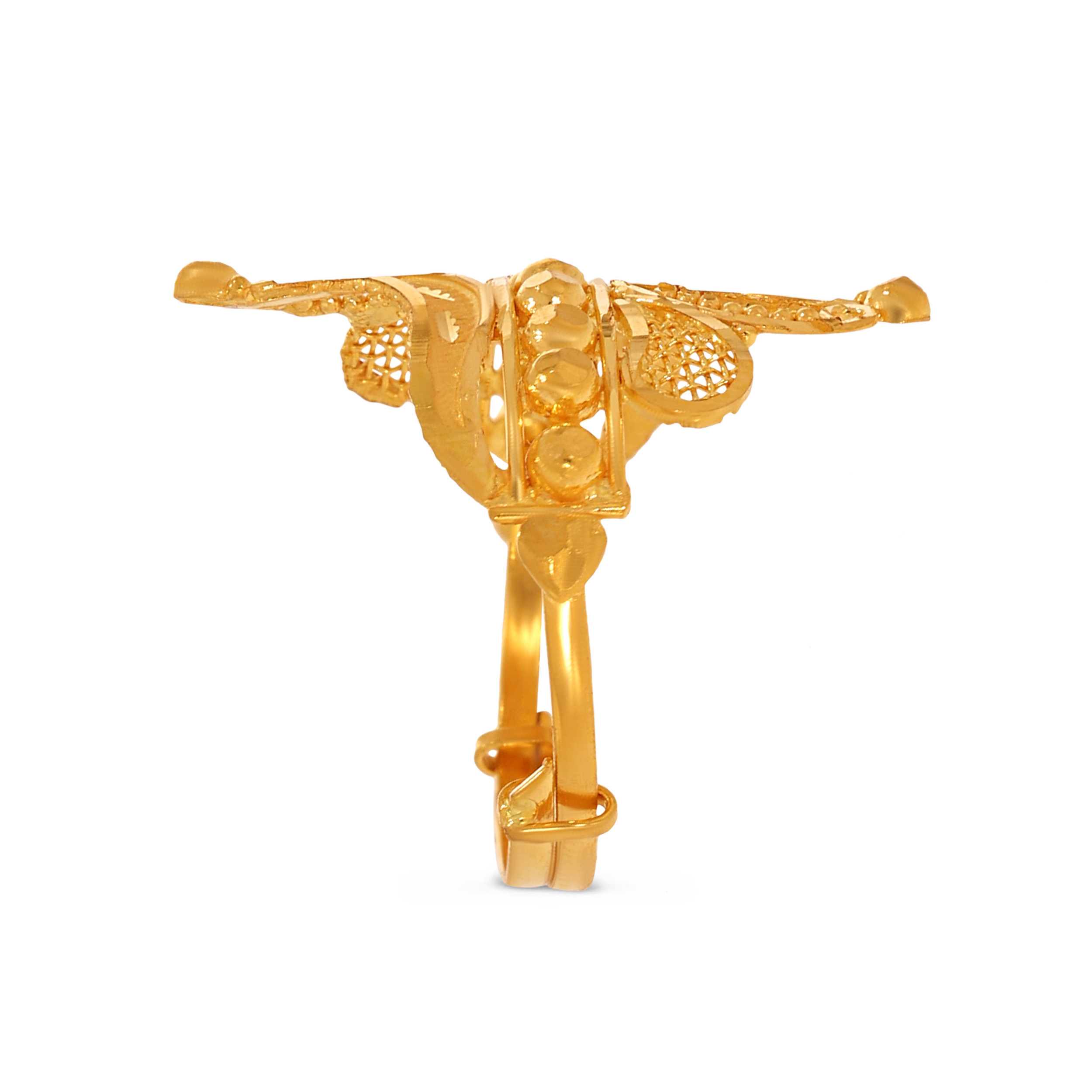 Decorative Detailing Gold Ring - Senco Gold and Diamonds