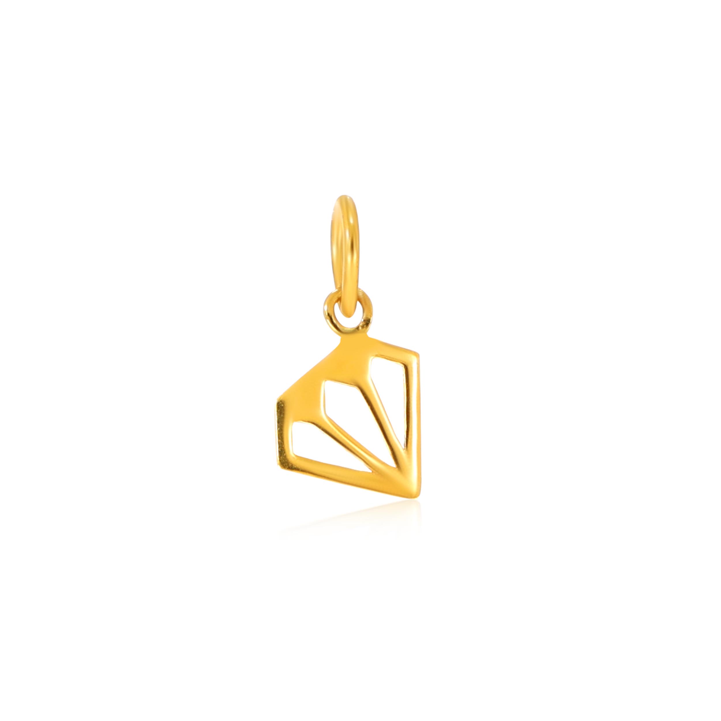 Delicate Shimmer Kids Gold Pendant - Senco Gold and Diamonds