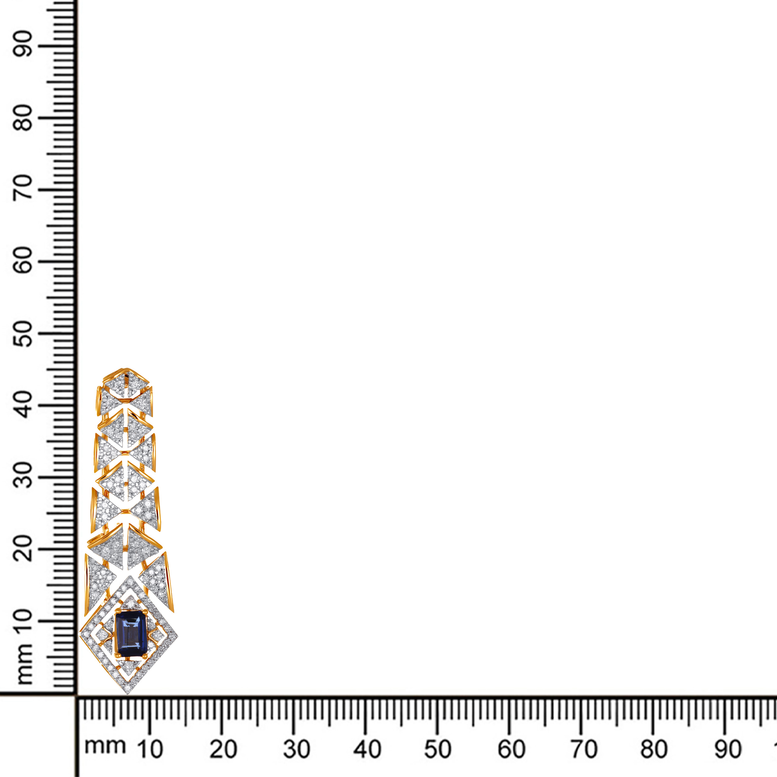Stellar Mosaic Diamond Earrings - Senco Gold and Diamonds