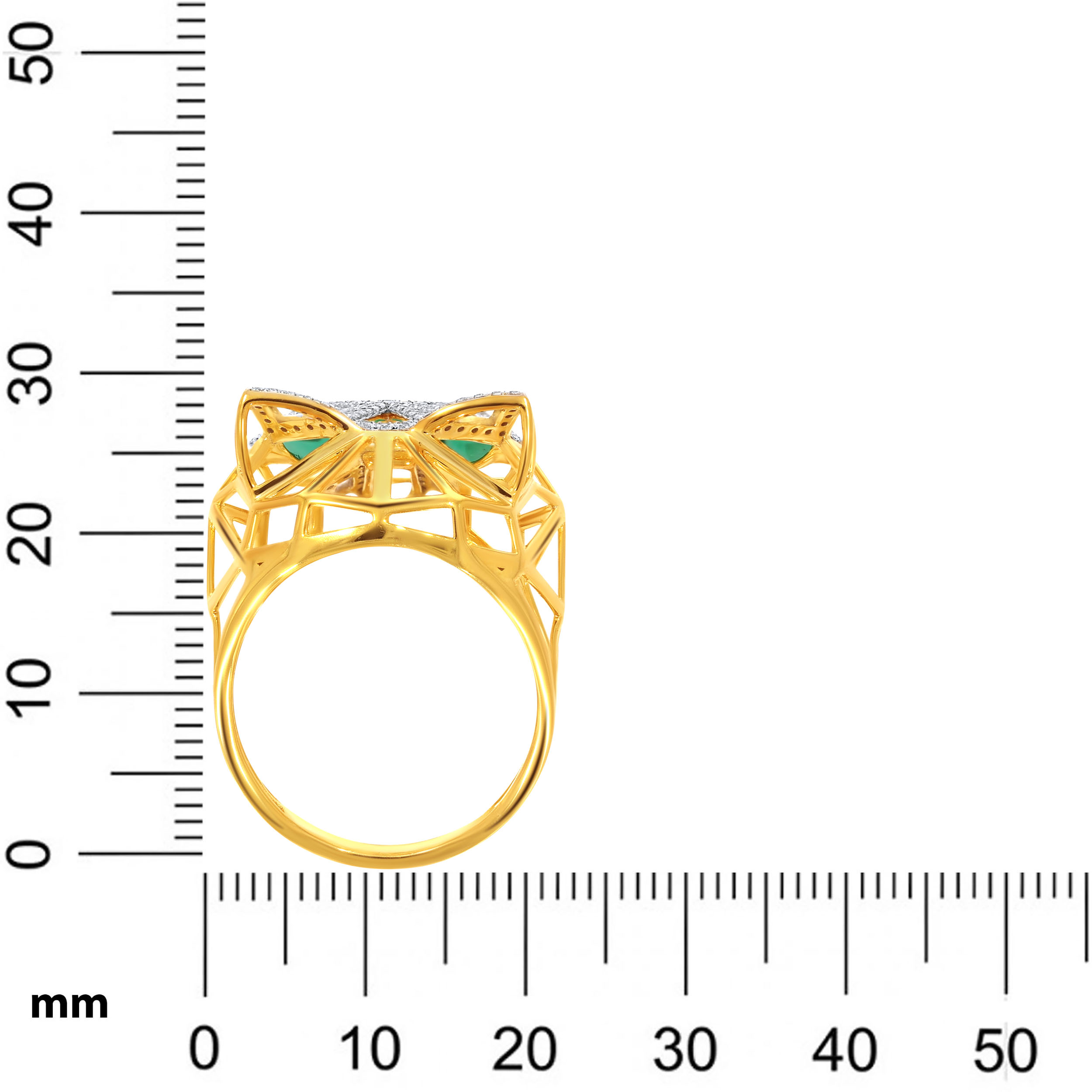 Prismatic Zest Men Diamond Ring - Senco Gold and Diamonds