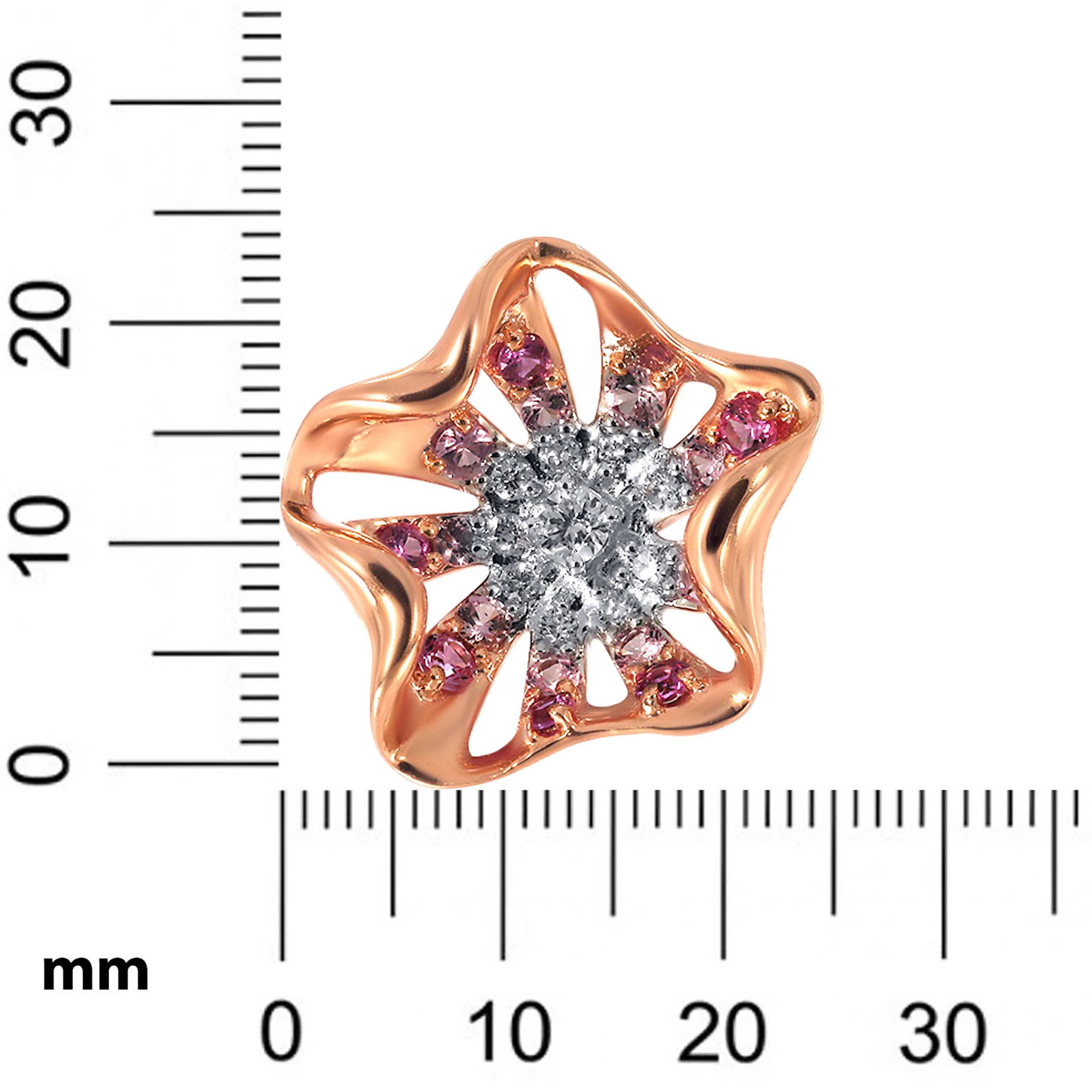 Petals Of Sparkle Diamond Studs - Senco Gold and Diamonds