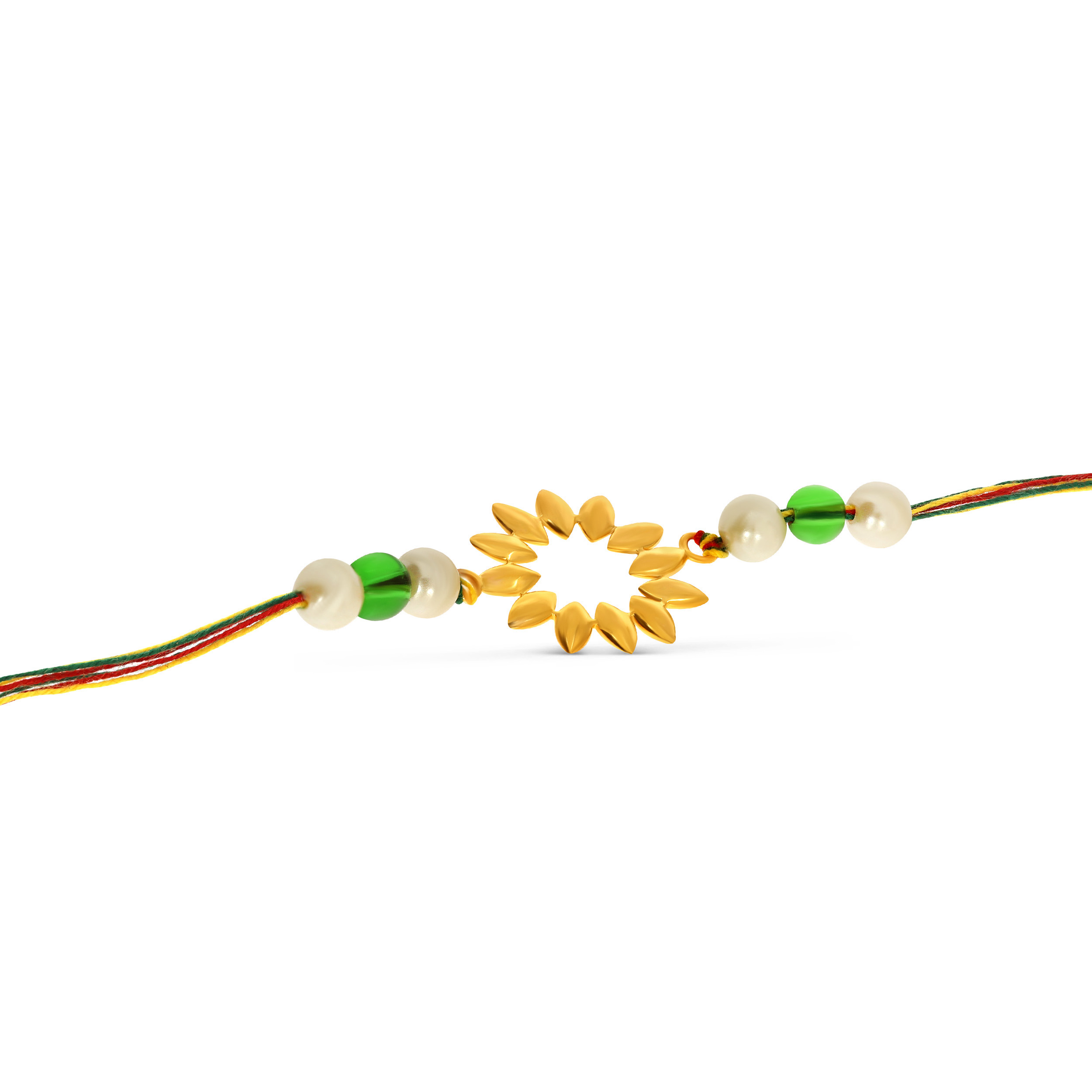Sunburst Gold Rakhi - Senco Gold and Diamonds