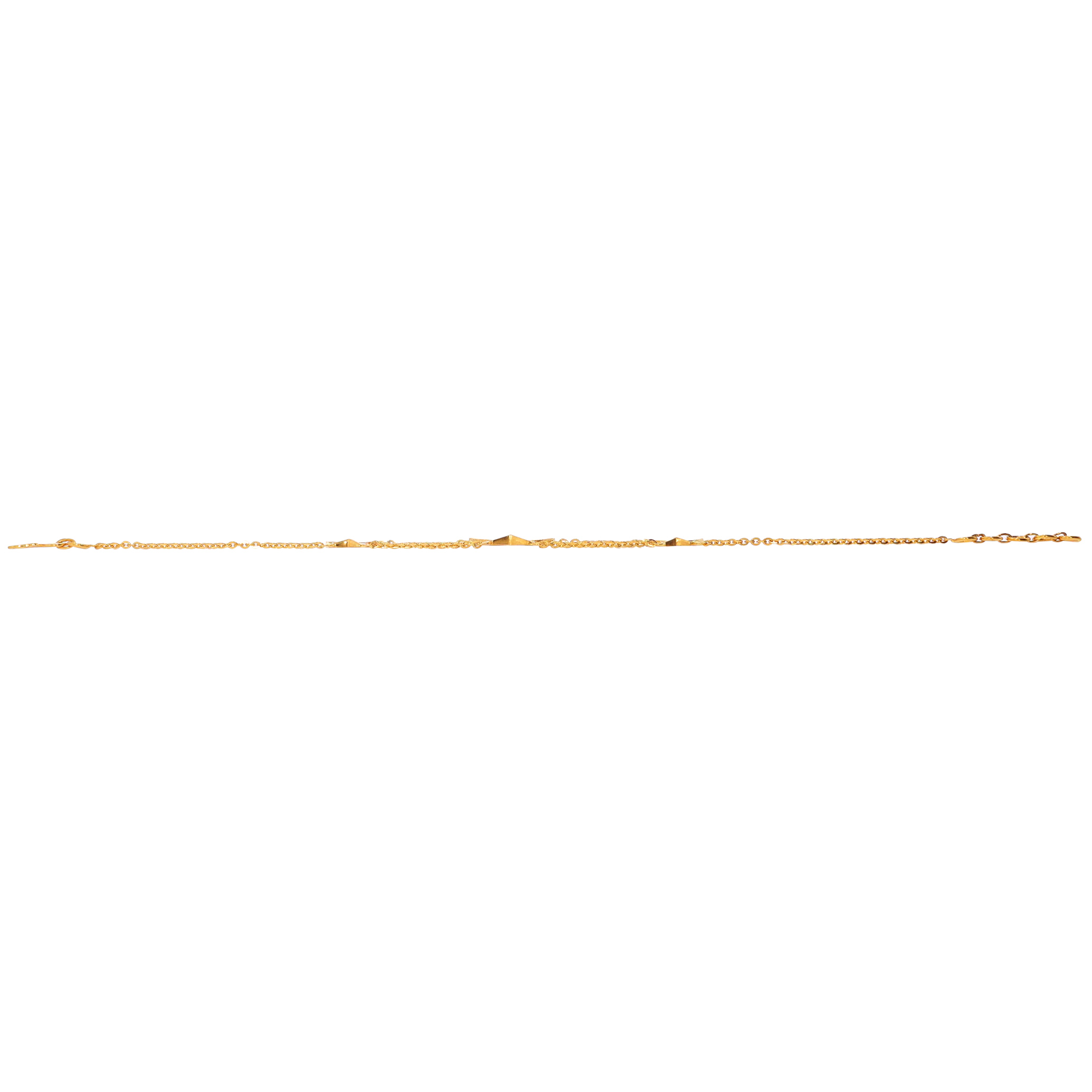 Cute Butterfly Trio Kids Gold Bracelet - Senco Gold and Diamonds