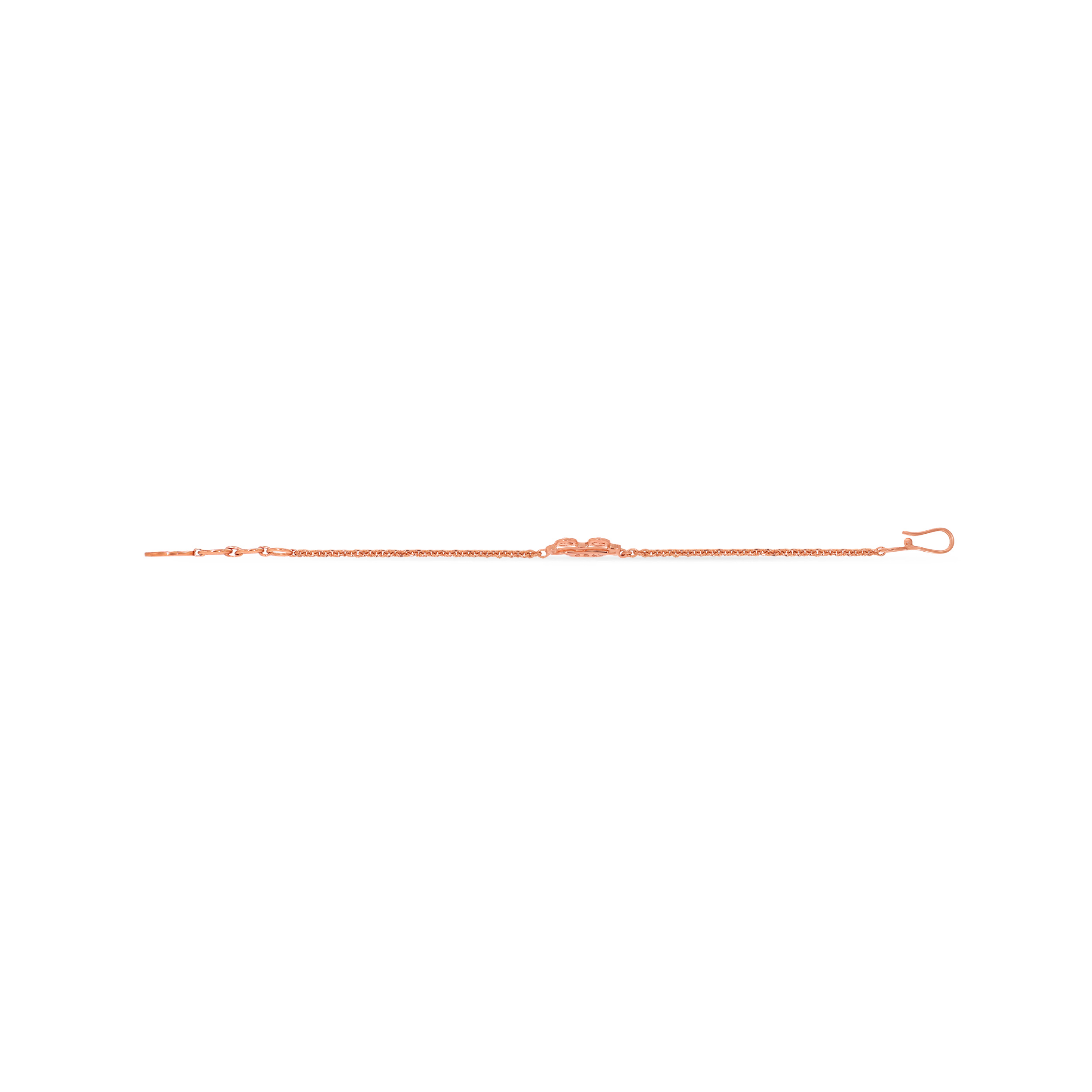 18K Rose Gold Kids Diamond Bracelet-DBR-D000790448 - Senco Gold and Diamonds