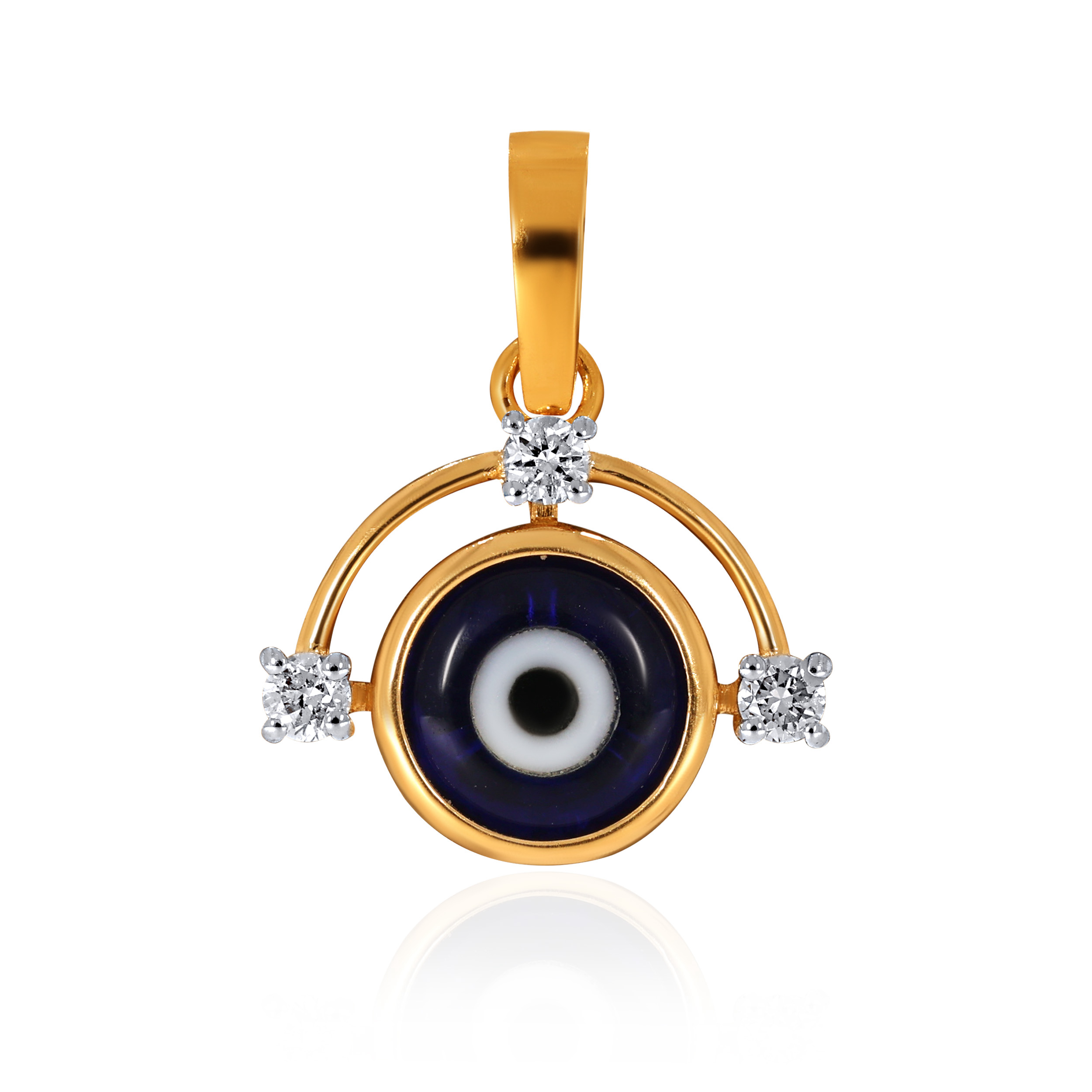 14K Yellow Gold Kids Diamond Pendant-DPN-D000790191 - Senco Gold and Diamonds