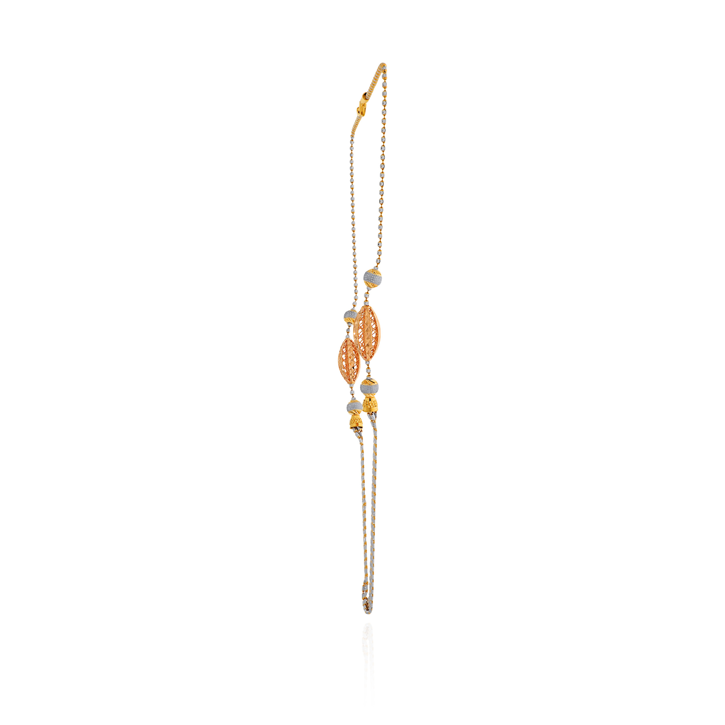 Radiant Mirage Multi-Strand Gold Necklace - Senco Gold and Diamonds