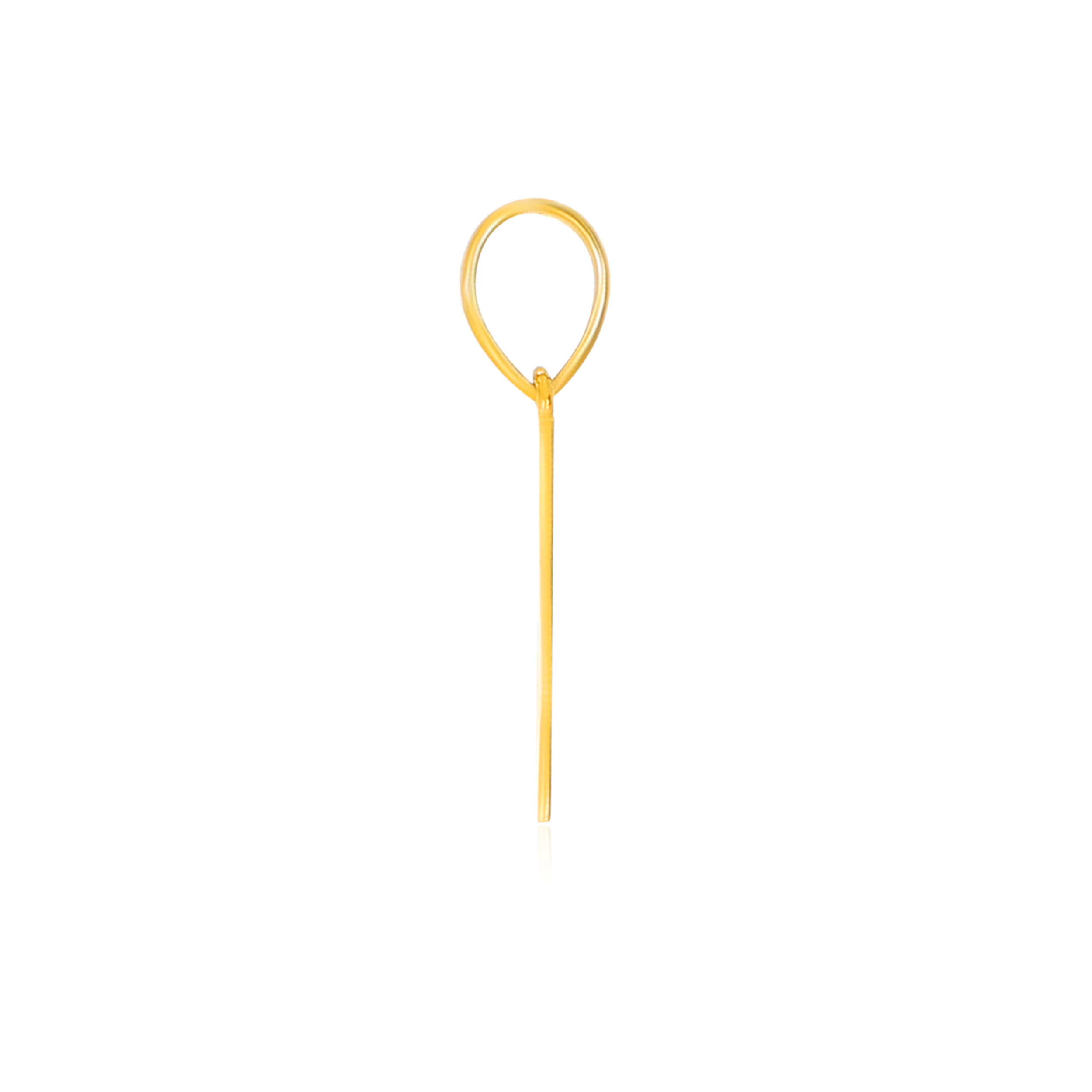 Kingly K Alphabet Gold Pendant - Senco Gold and Diamonds