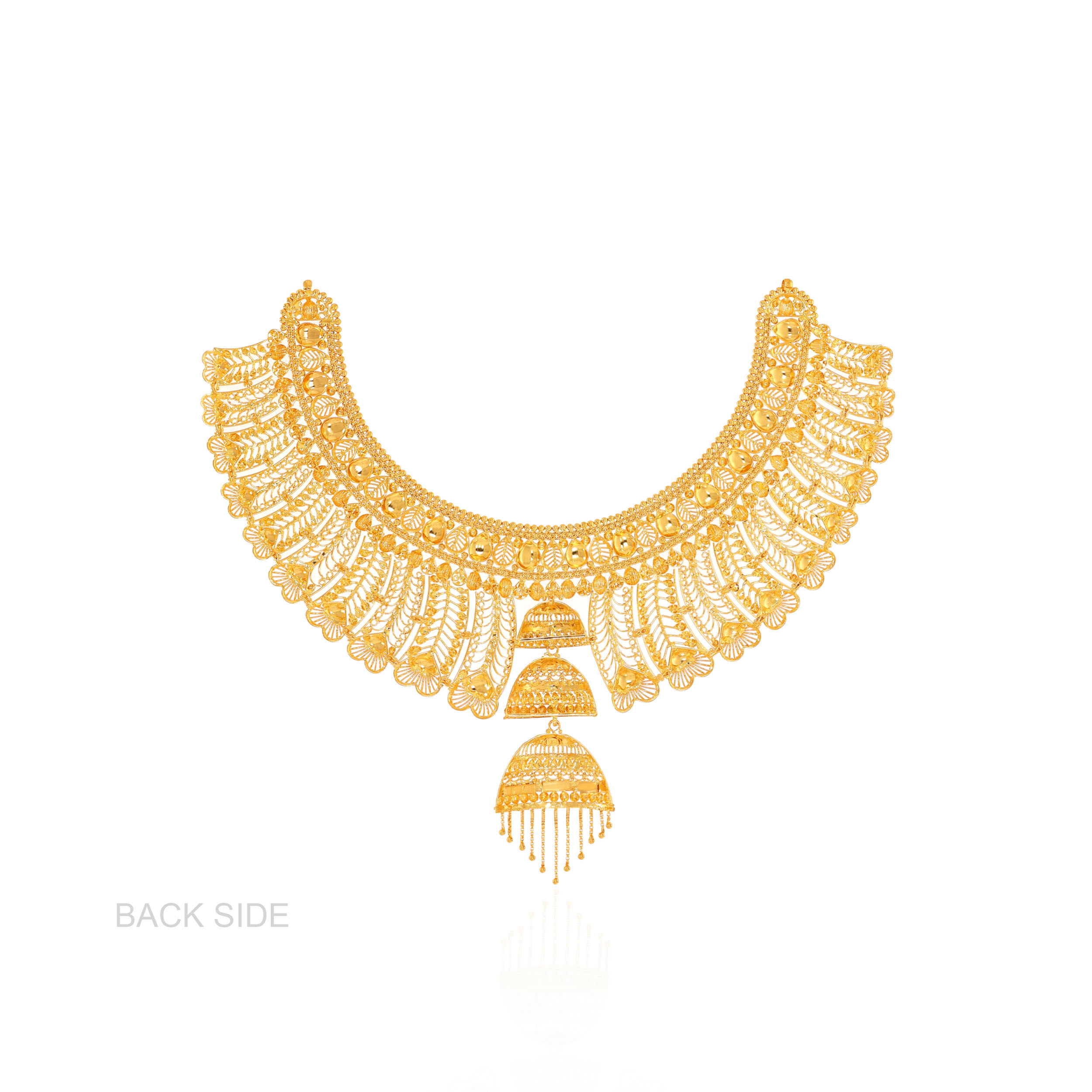 Adorable Plumes Gold Necklace - Senco Gold and Diamonds