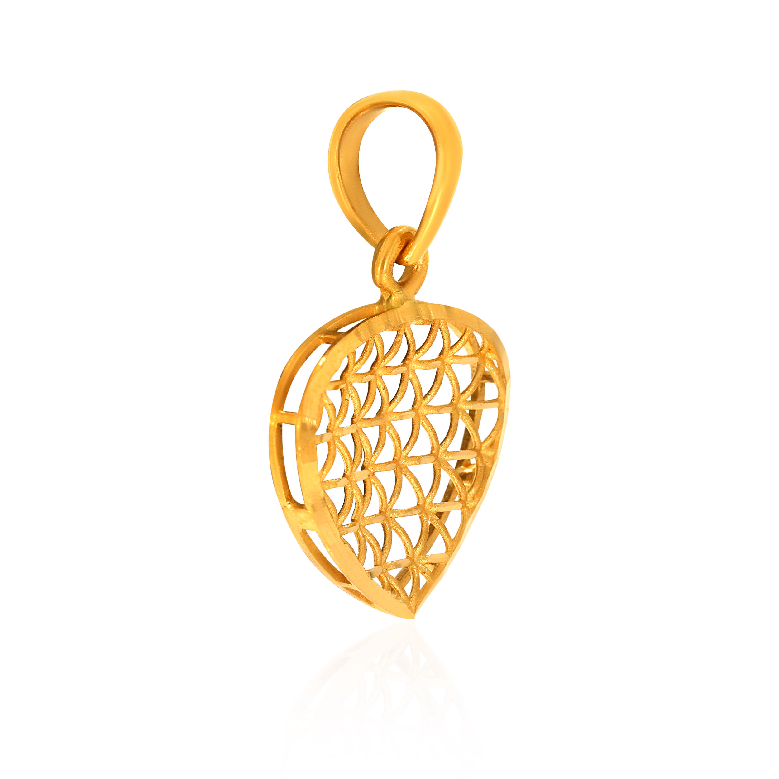 Creative Craft Gold Pendant - Senco Gold and Diamonds