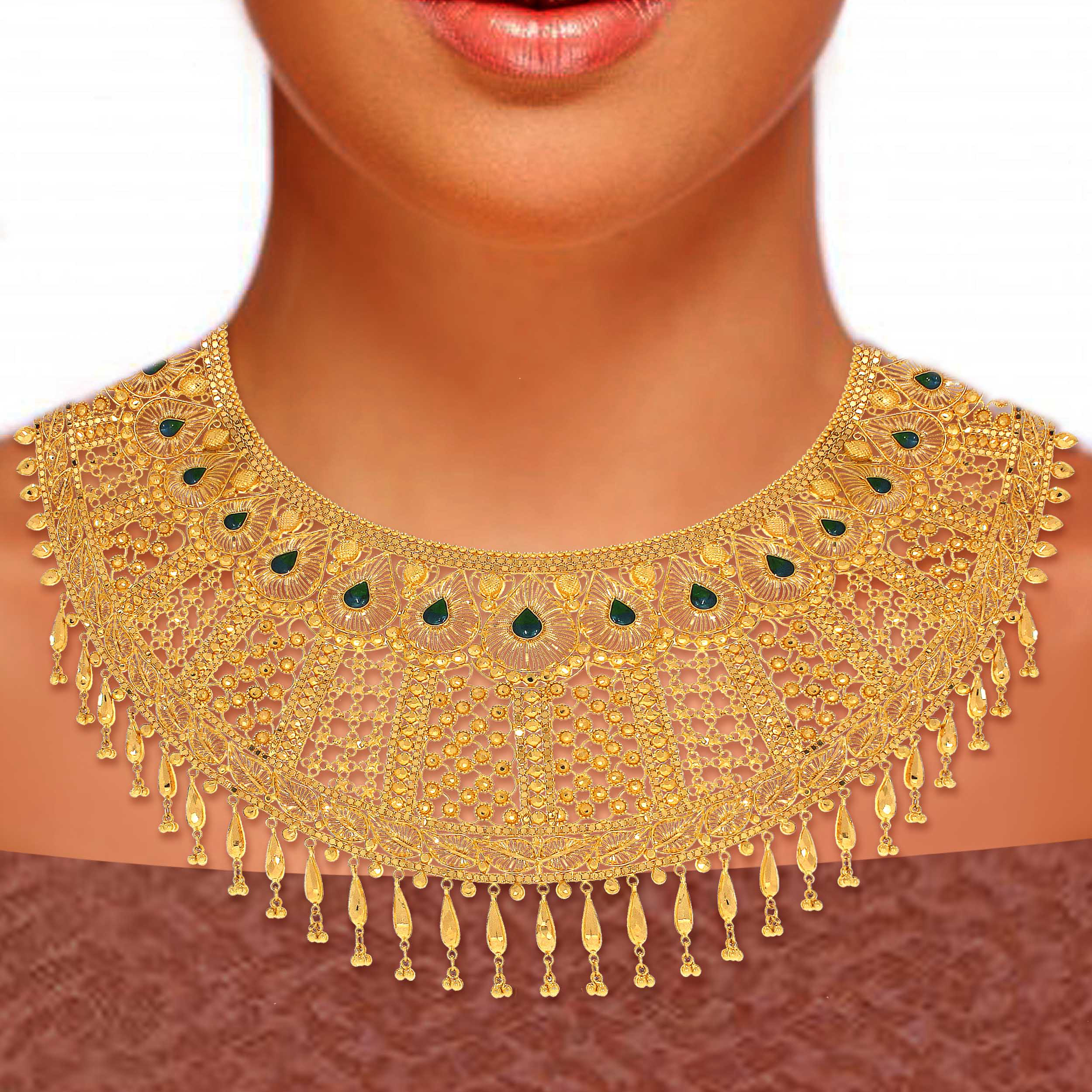 Magnificent Adorn Gold Necklace - Senco Gold and Diamonds