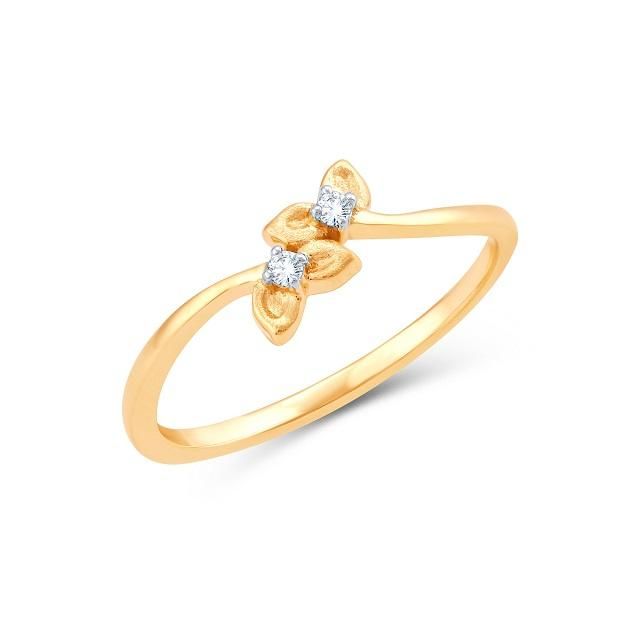 Petals Charm Diamond Ring alternate view 1